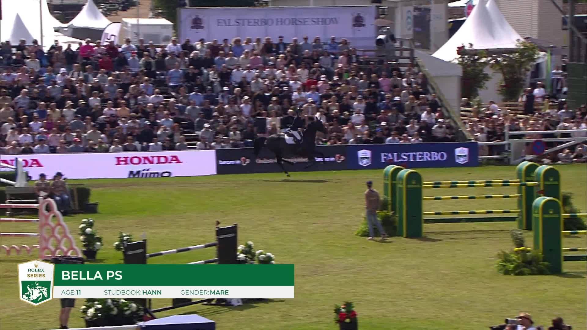 Antonia Andersson avec Bella Ps - CSIO 5* Falsterbo 2025 - Manche 1
