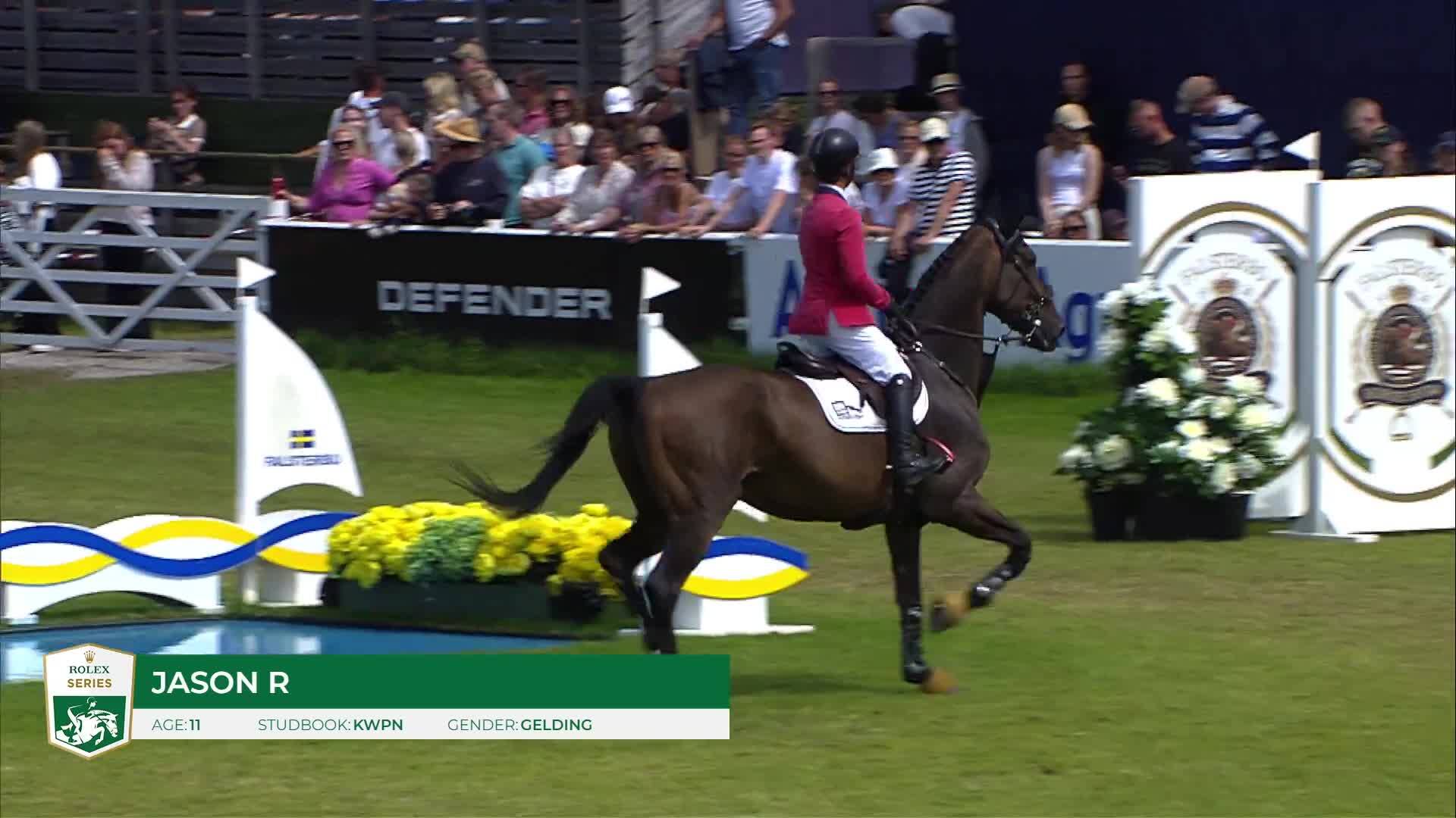 Pius Schwizer avec Jason R - CSIO 5* Falsterbo 2025 - Manche 1