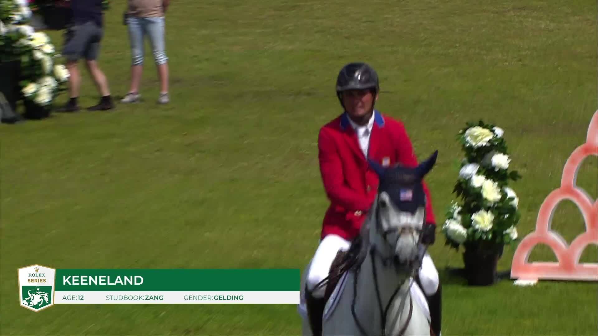 Spencer Smith avec Keeneland - CSIO 5* Falsterbo 2025 - Manche 1