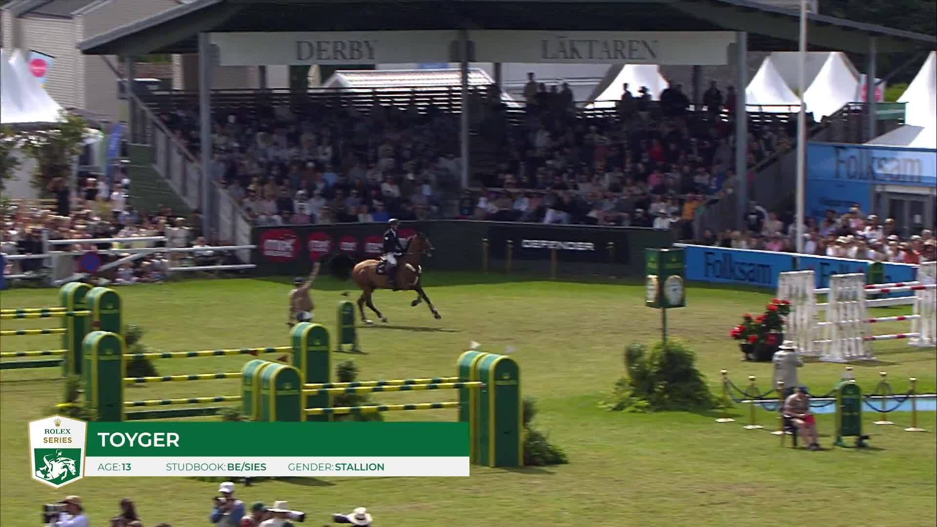 Sean Monaghan avec Toyger - CSIO 5* Falsterbo 2025 - Manche 1