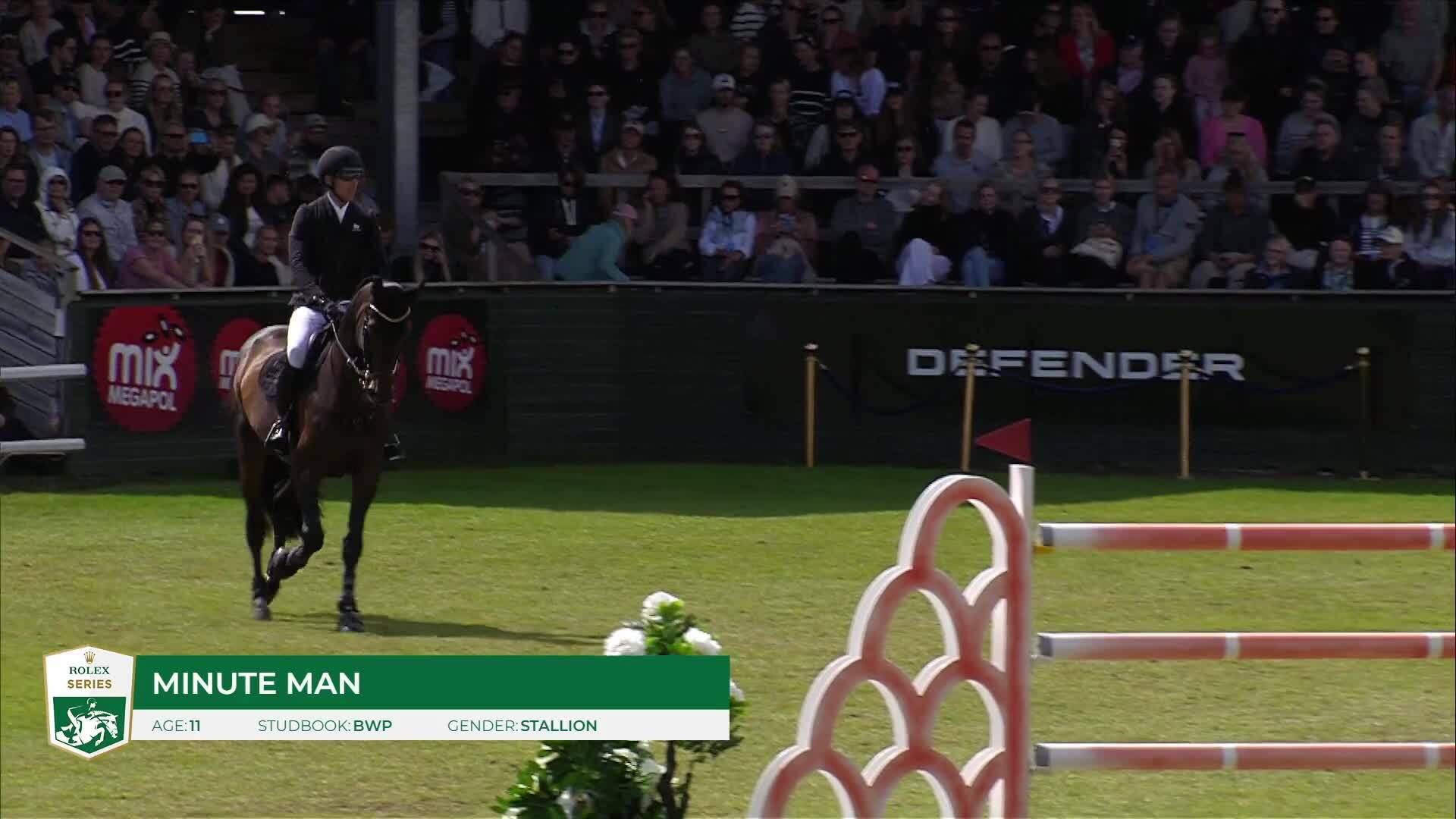 Henrik Von Eckermann avec Minute Man - CSIO 5* Falsterbo 2025 - Manche 1