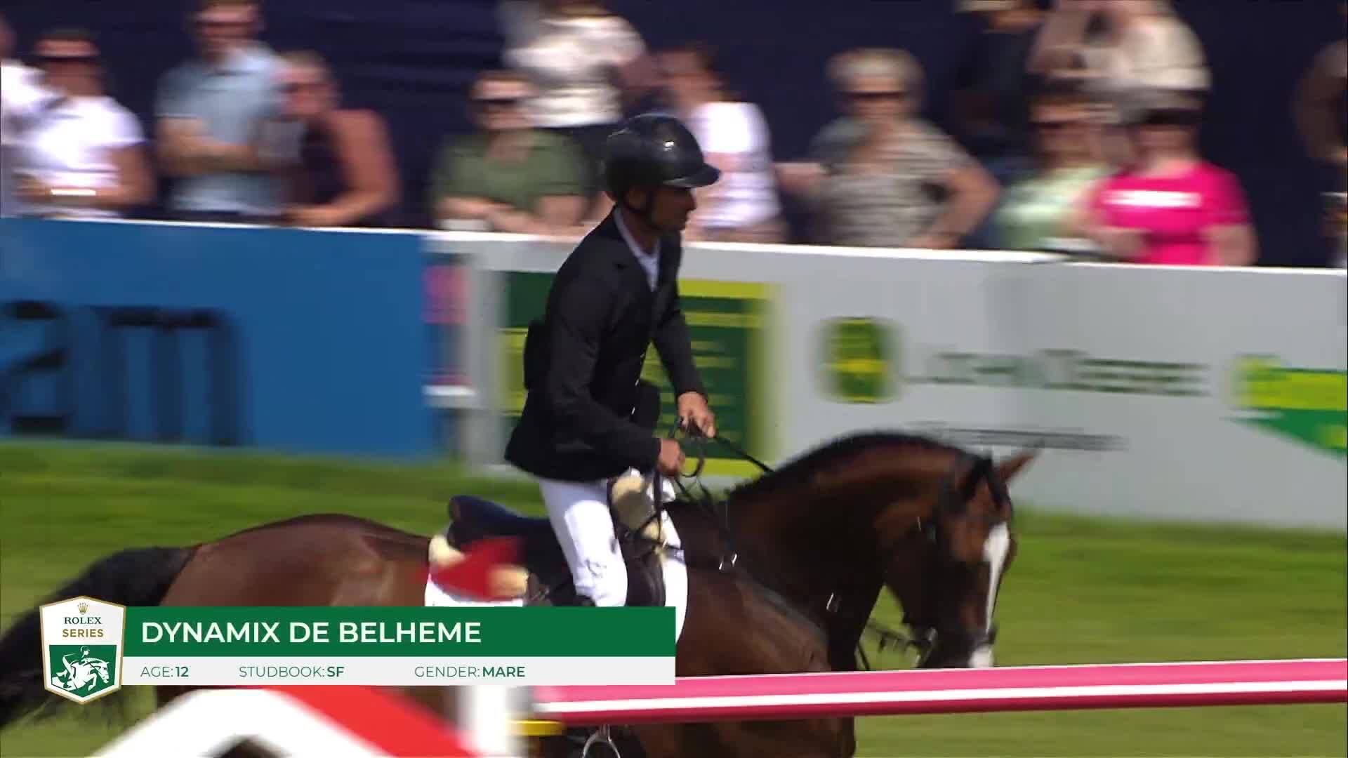 Steve Guerdat avec Dynamix de Belheme - CSIO 5* Falsterbo 2025 - Manche 1