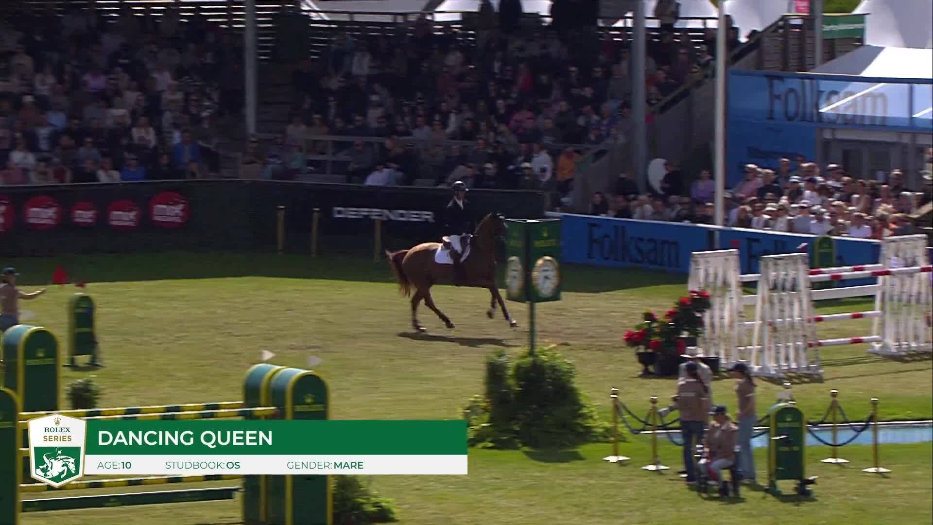 Lars Kersten avec Dancing Queen - CSIO 5* Falsterbo 2025 - Manche 1