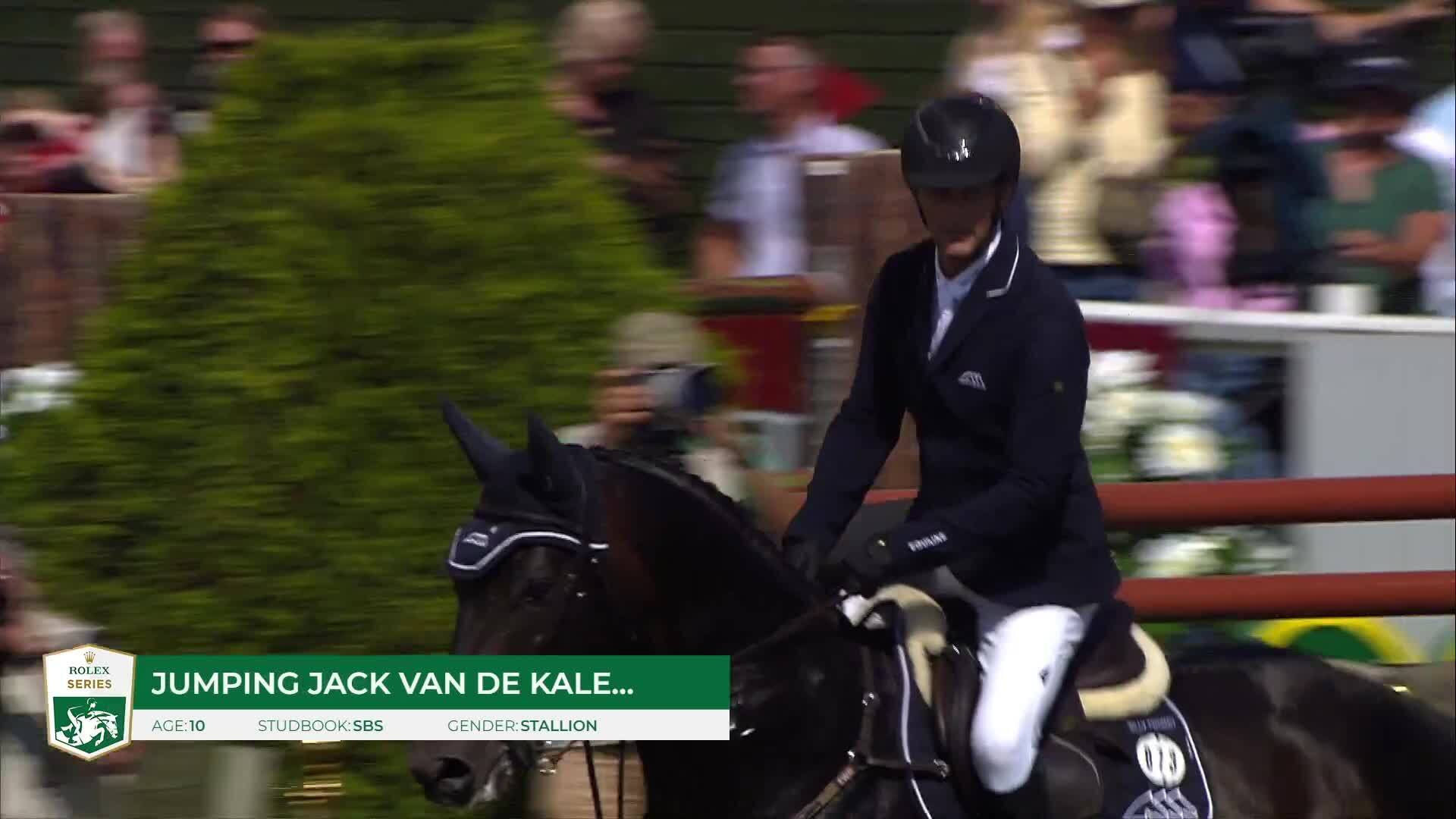 Billy Twomey avec Jumping Jack Van de Kalevallei - CSIO 5* Falsterbo 2025 - Manche 1