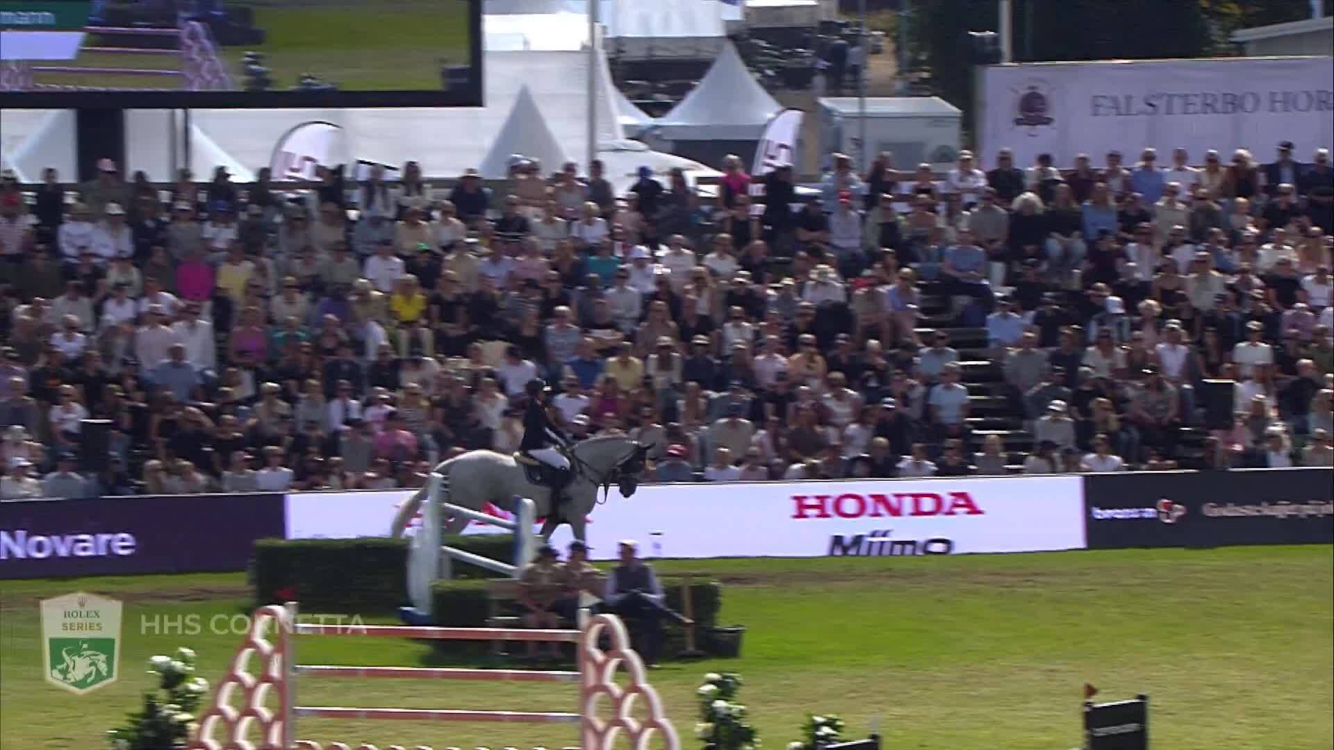 Géraldine Straumann avec Hhs Cornetta - CSIO 5* Falsterbo 2025 - Manche 1