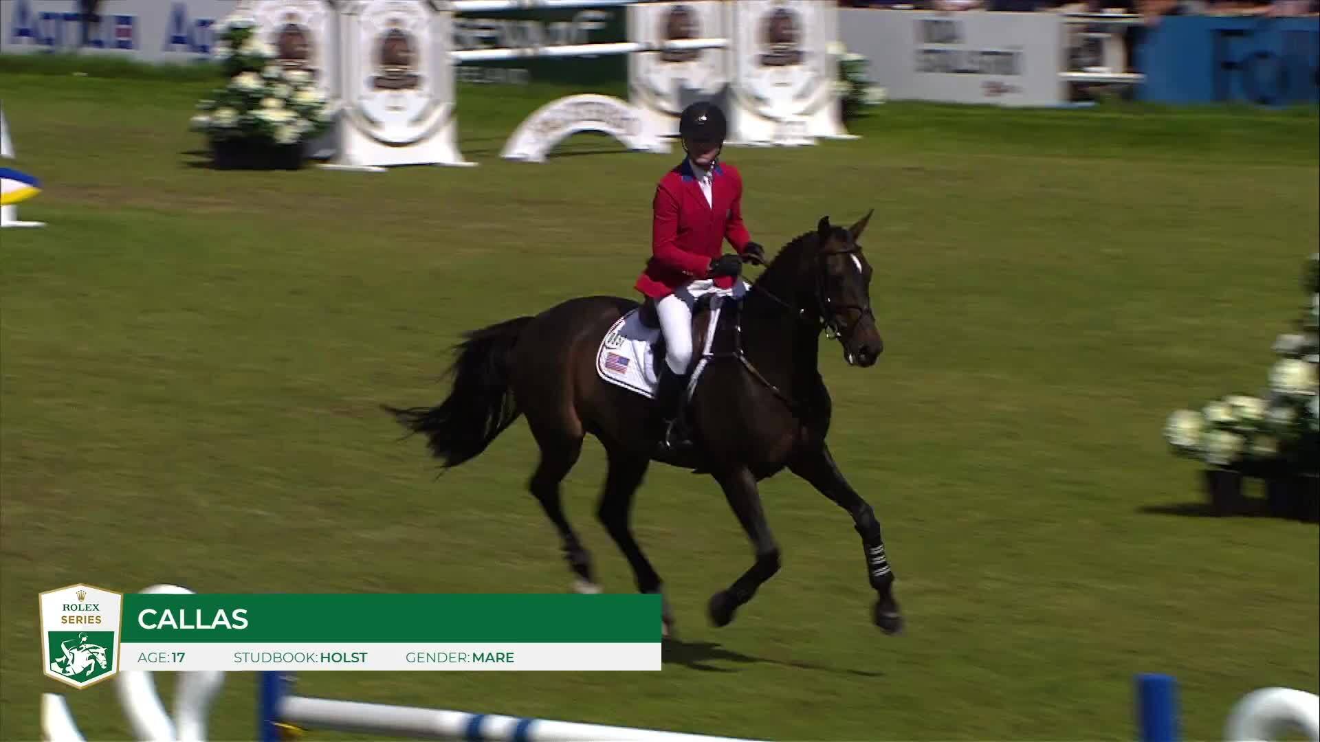 Mclain Ward avec Callas - CSIO 5* Falsterbo 2025 - Manche 1
