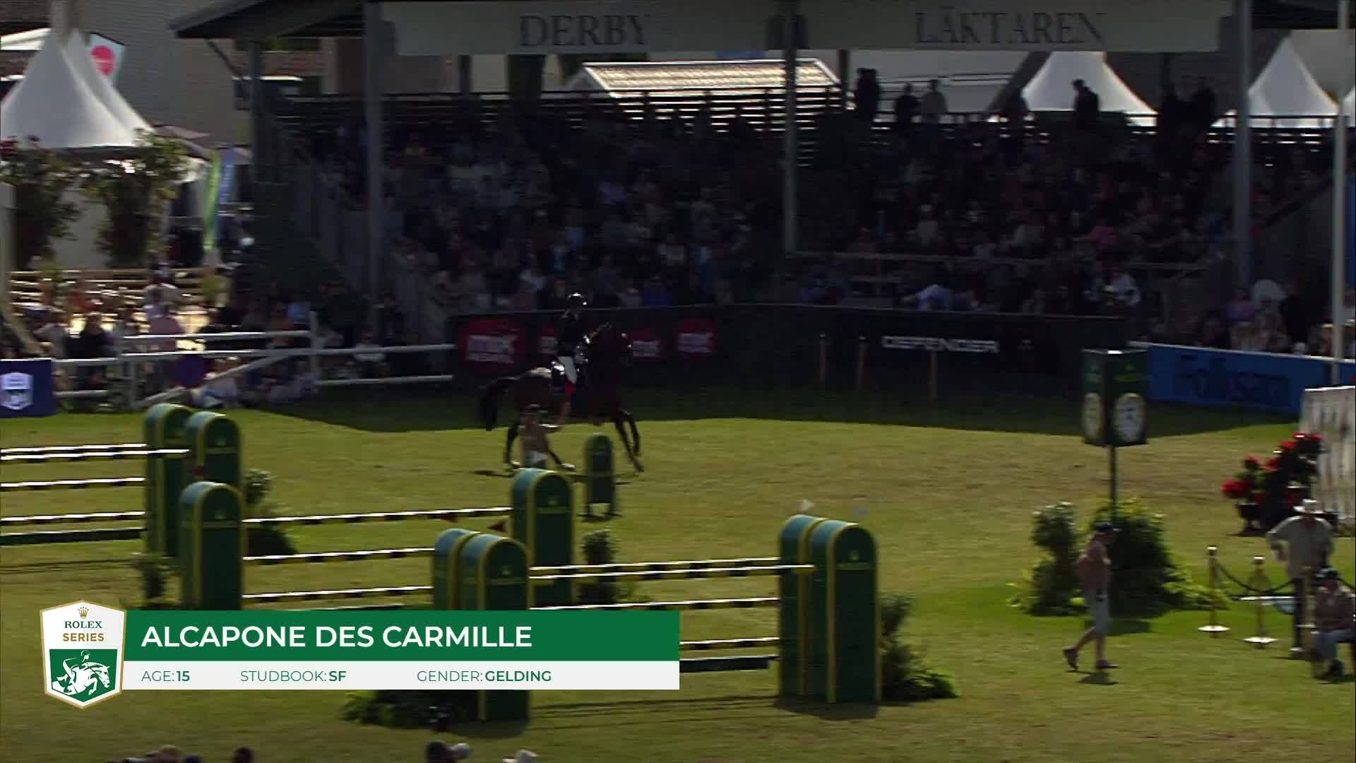 Peder Fredricson avec Alcapone des Carmille - CSIO 5* Falsterbo 2025 - Manche 1
