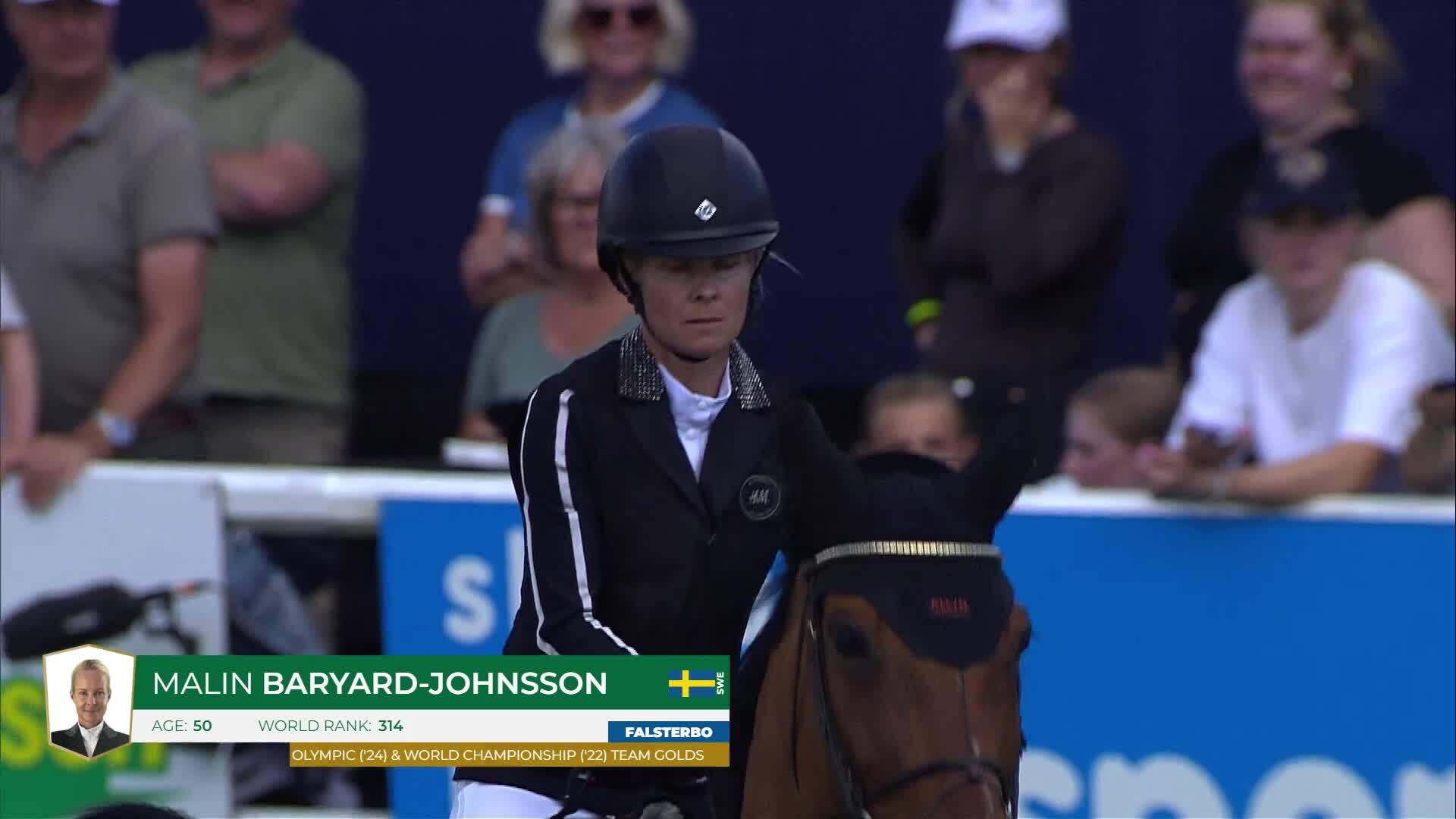 Malin Baryard-johnsson avec H&M Indiana - CSIO 5* Falsterbo 2025 - Manche 1