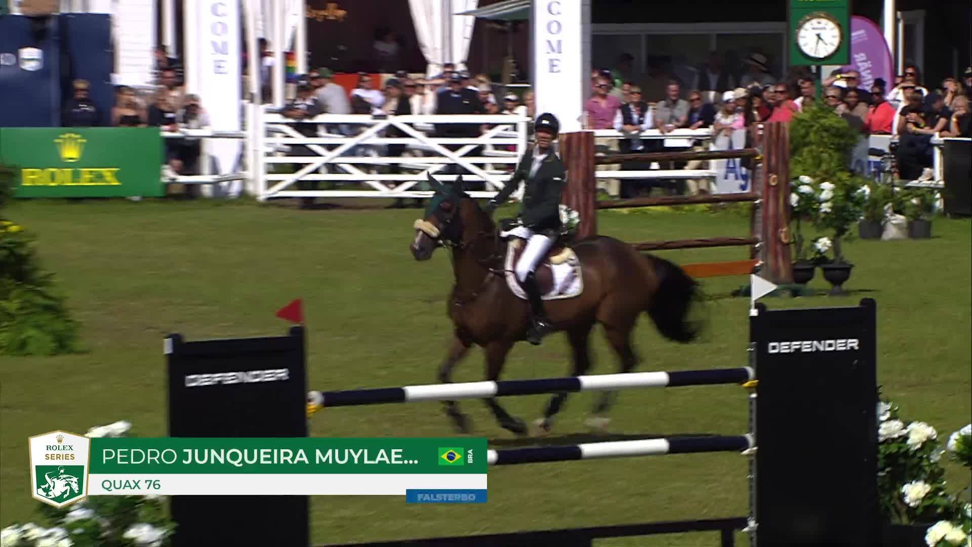 Pedro Junqueira Muylaert avec Quax 76 - CSIO 5* Falsterbo 2025 - Manche 2