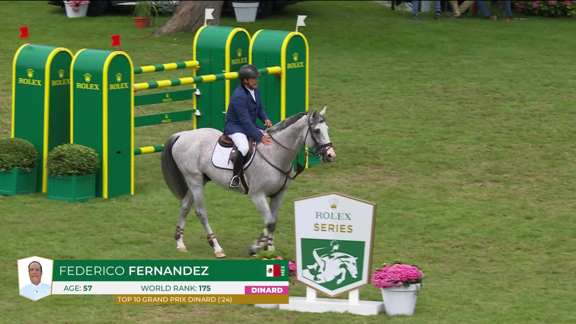 Federico Fernandez avec Romeo - CSI 5* Dinard 2025 - Manche 1