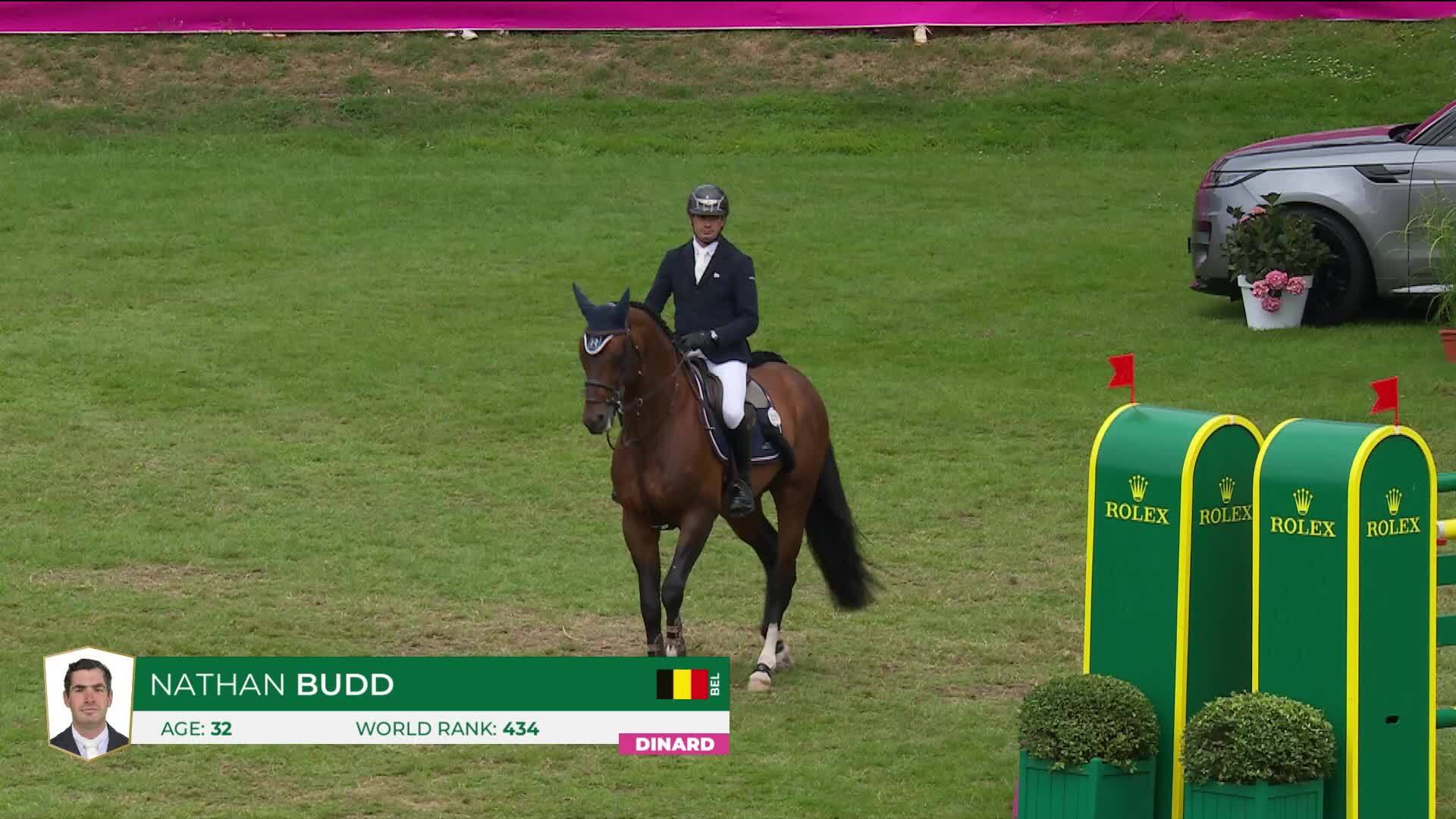 Nathan Budd avec Touardo Blue Z - CSI 5* Dinard 2025 - Manche 1