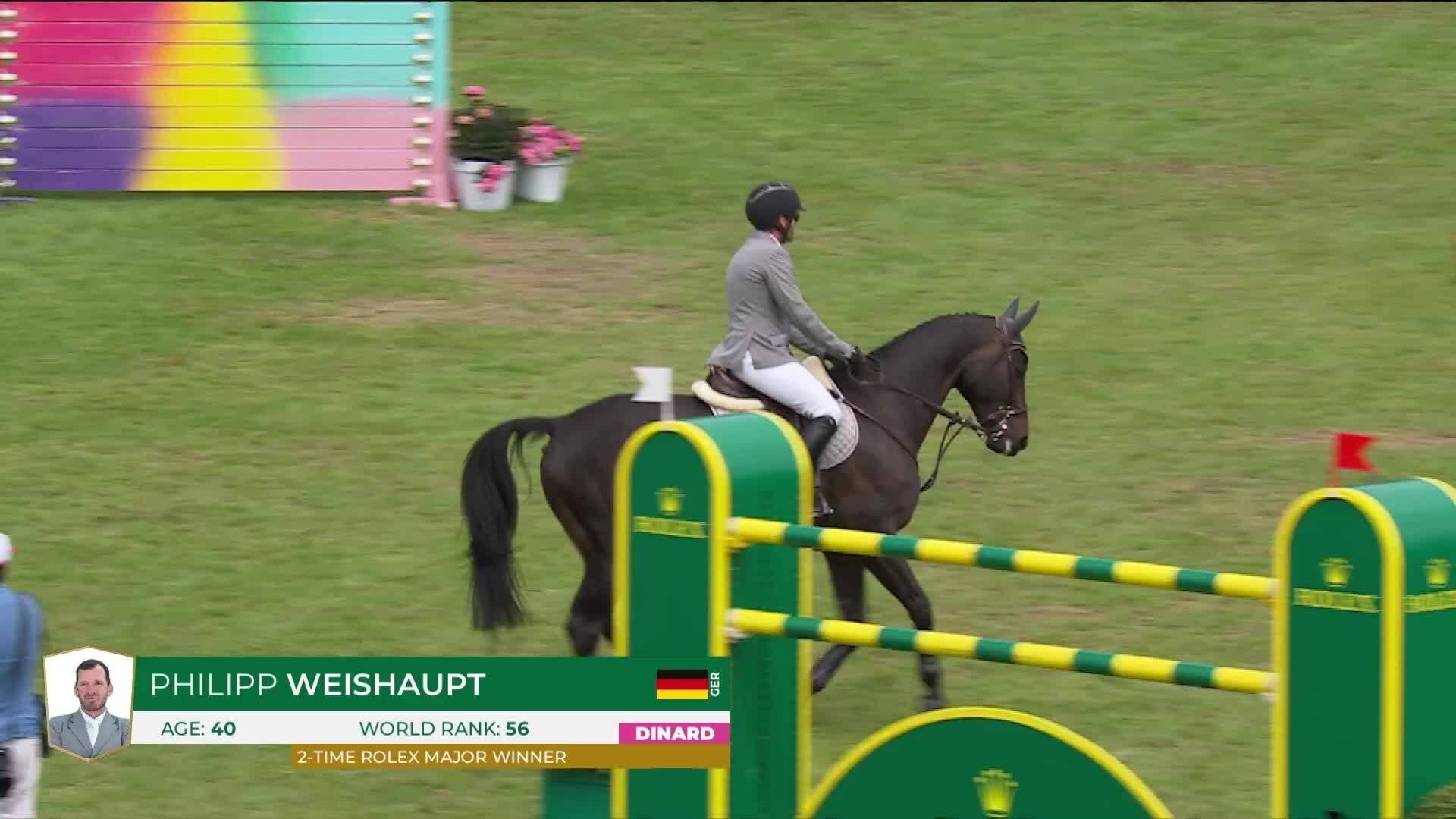 Philipp Weishaupt avec Kilmister - CSI 5* Dinard 2025 - Manche 1