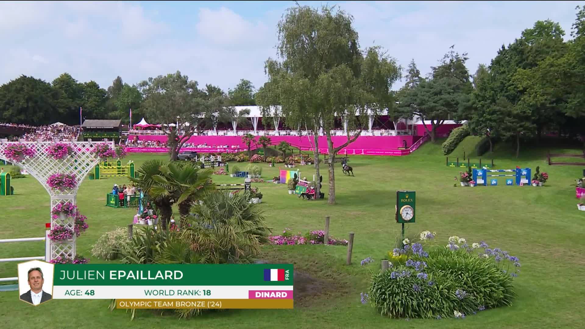 Julien Epaillard avec Donatello d'Auge - CSI 5* Dinard 2025 - Manche 1