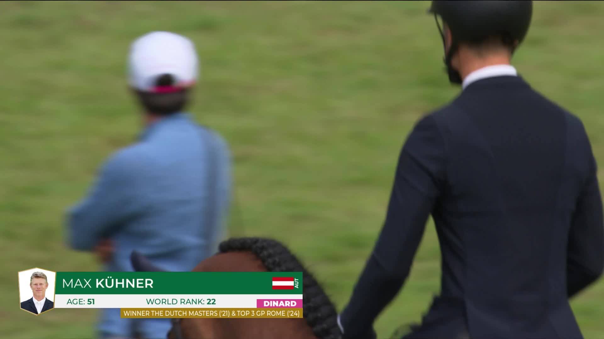 Max Kühner avec Eic Daloubet - CSI 5* Dinard 2025 - Manche 1