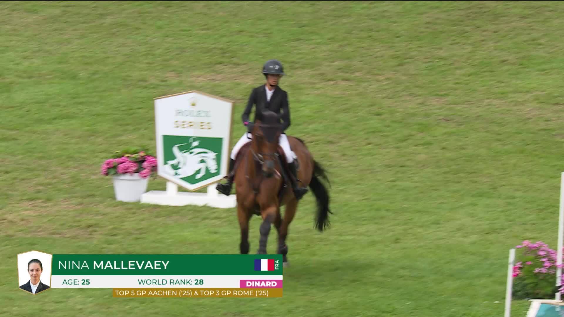 Nina Mallevaey avec Dynastie de Beaufour - CSI 5* Dinard 2025 - Barrage