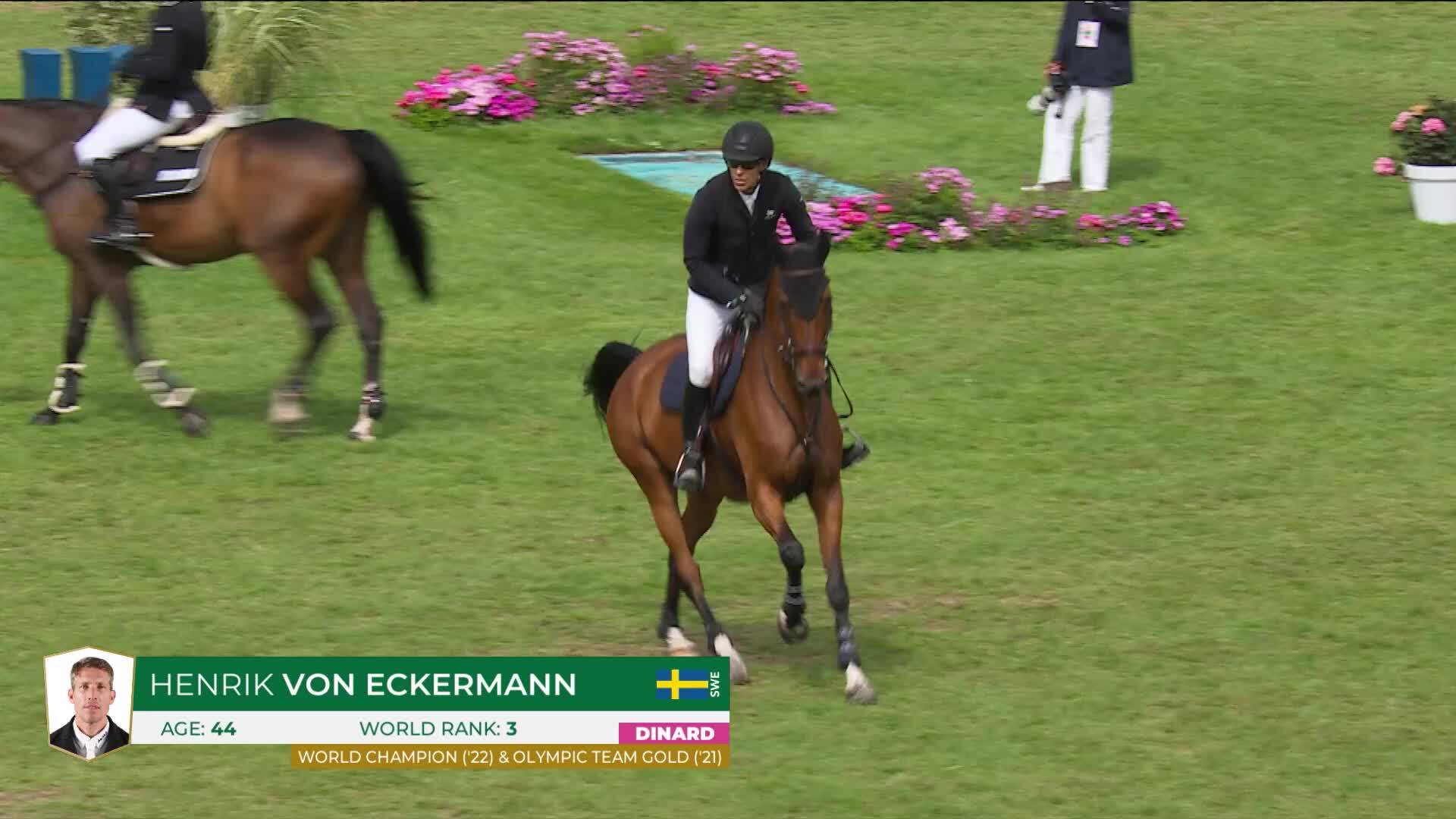 Henrik Von Eckermann avec Steely Dan - CSI 5* Dinard 2025 - Barrage