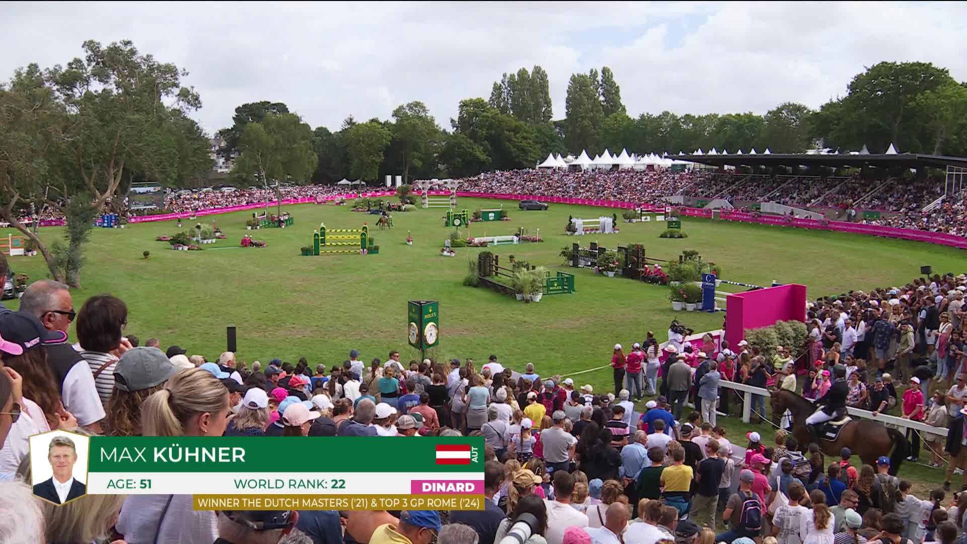 Max Kühner avec Eic Daloubet - CSI 5* Dinard 2025 - Barrage