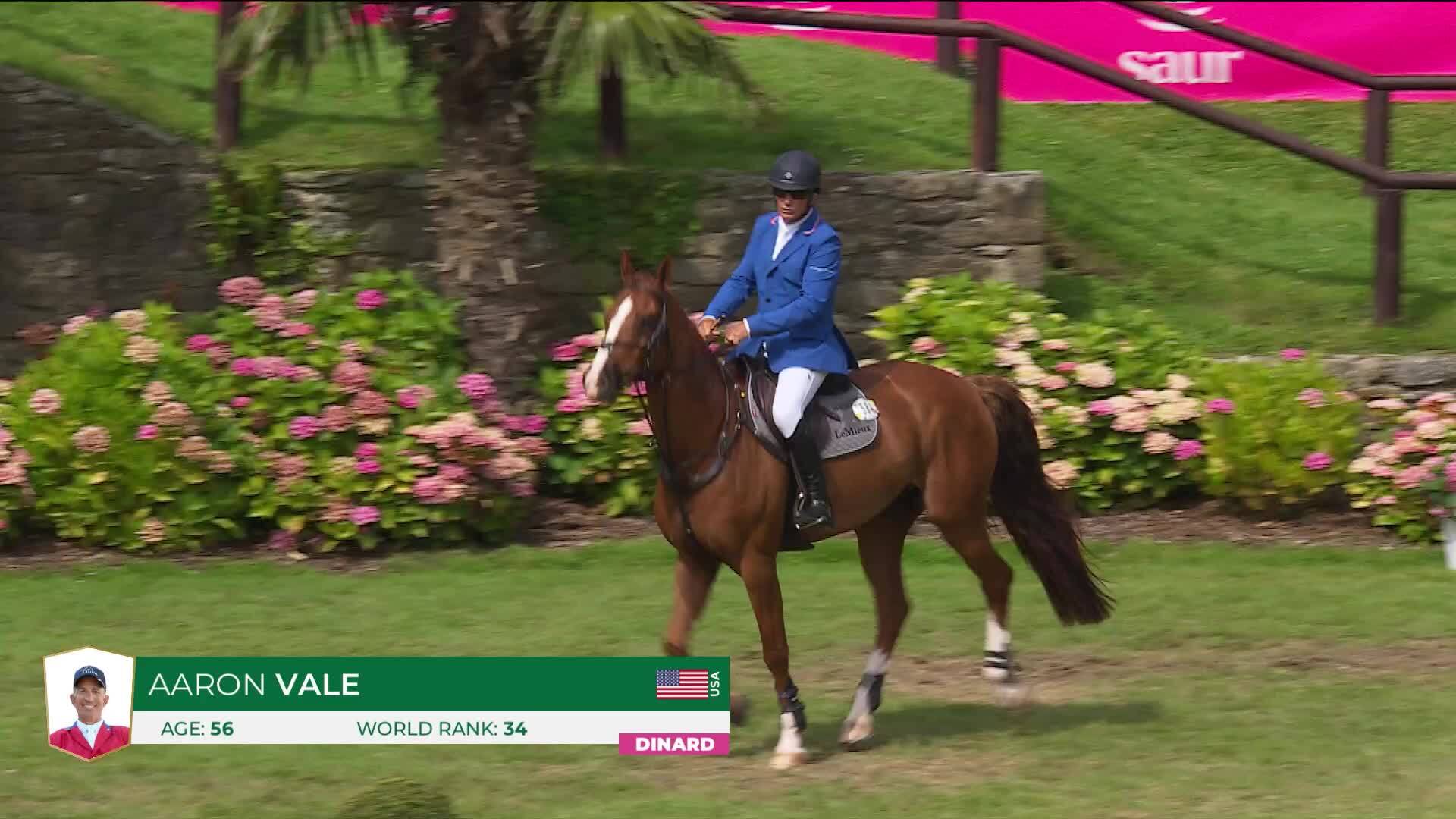 Aaron Vale avec Carissimo 25 - CSI 5* Dinard 2025 - Barrage