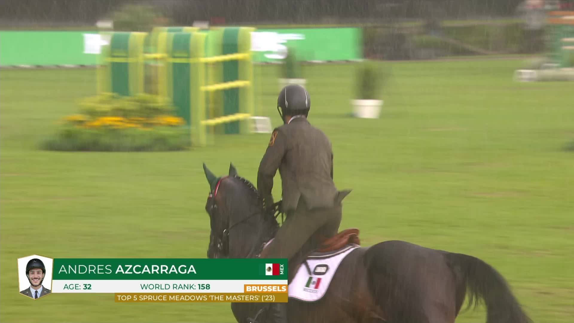 Andres Azcarraga avec Contendros 2 - CSIO 5* Bruxelles 2025 - Manche 1