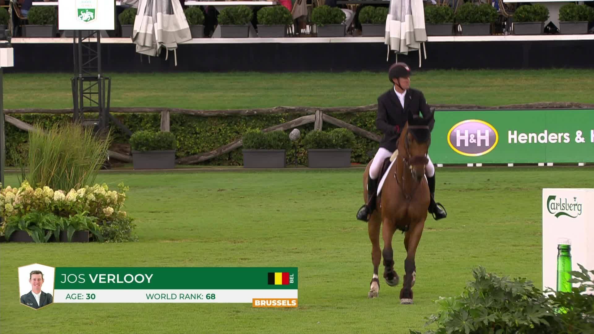 Jos Verlooy avec Parise Van Den Dael - CSIO 5* Bruxelles 2025 - Manche 1