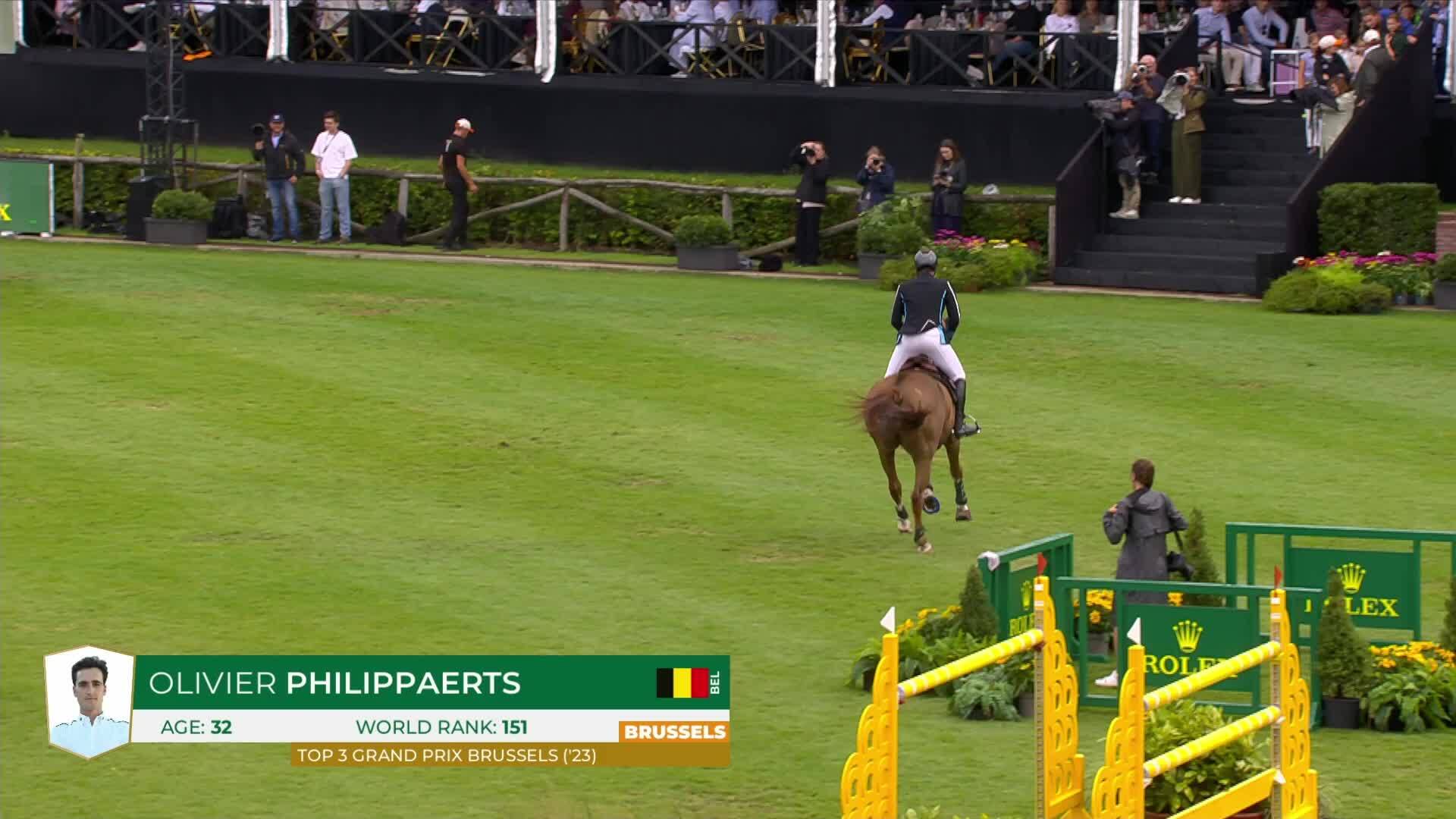 Olivier Philippaerts avec H&M Miro - CSIO 5* Bruxelles 2025 - Manche 1