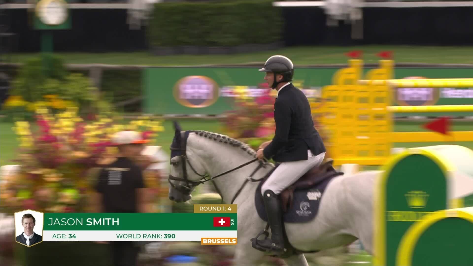 Jason Smith avec Picobello Van't Roosakker - CSIO 5* Bruxelles 2025 - Manche 2