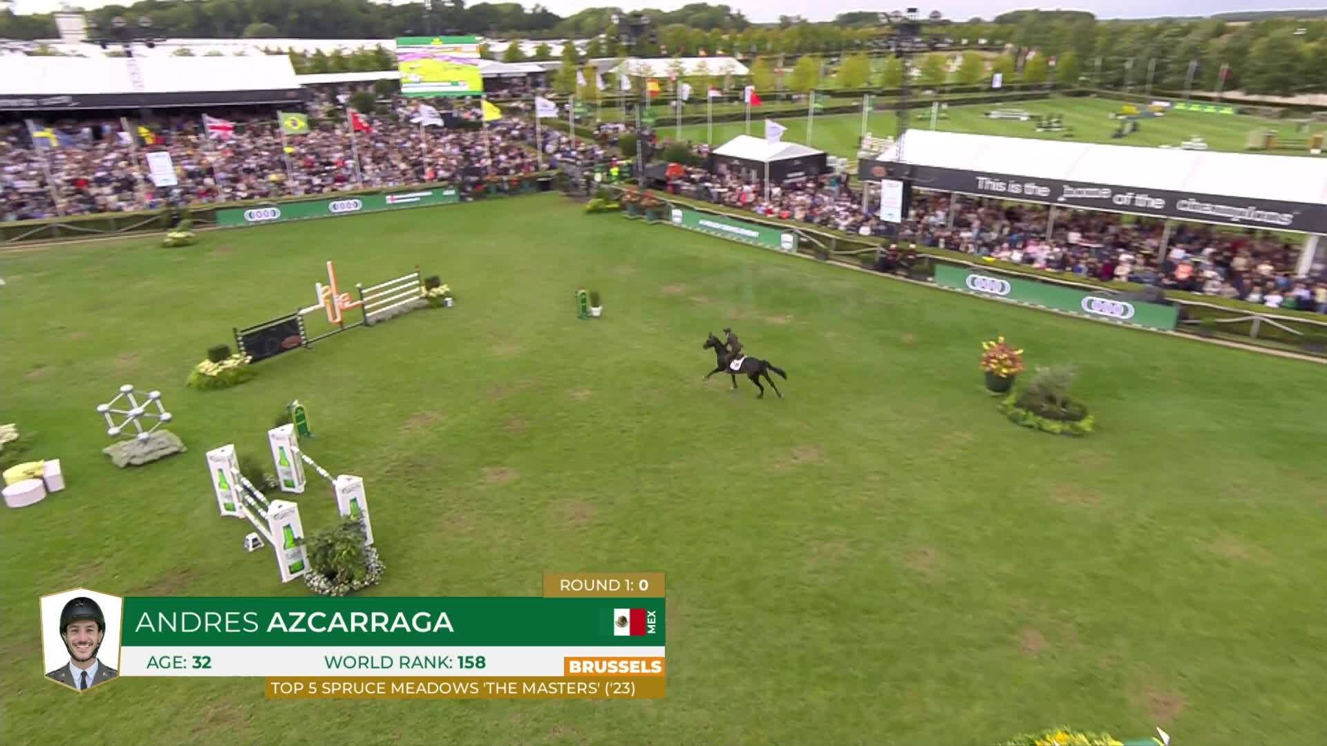 Andres Azcarraga avec Contendros 2 - CSIO 5* Bruxelles 2025 - Manche 2