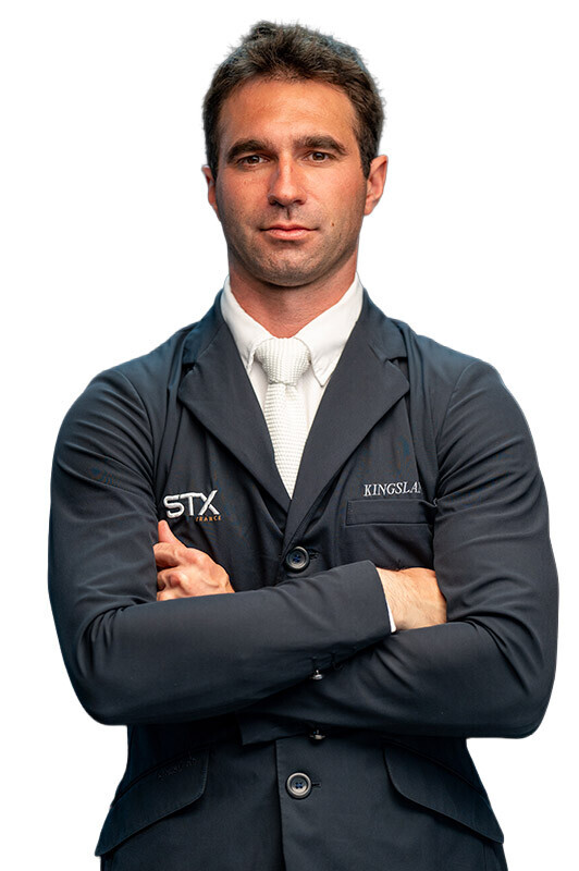 Julien Anquetin avec Blood Diamond du Pont - CSI 5* Wellington 2026 - Manche 1