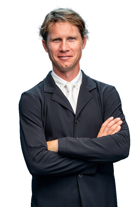 Karl Cook avec Caracole de la Roque - CSI 5* Wellington 2026 - Manche 1