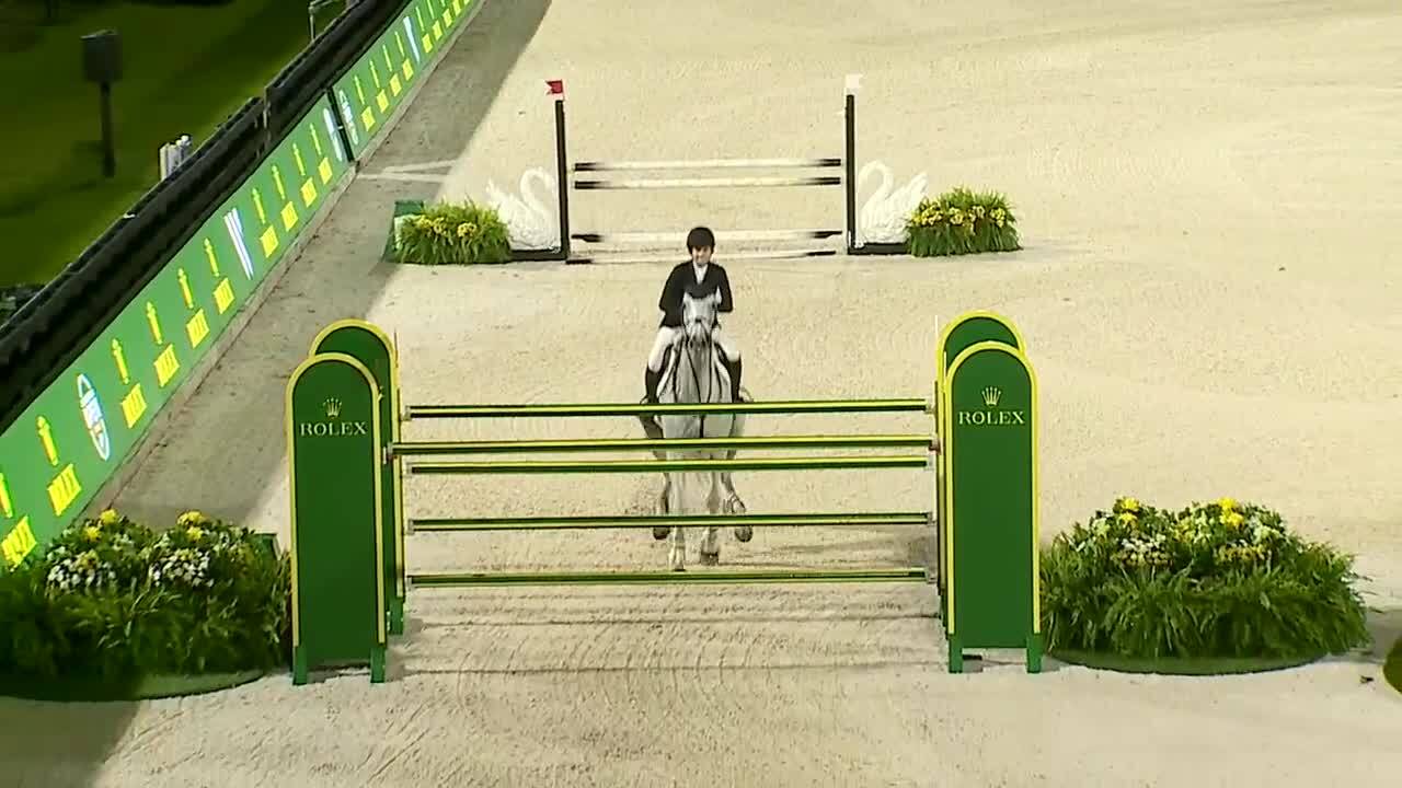 Thaisa Erwin avec Hialita B - CSI 5* Wellington 2026 - Manche 1
