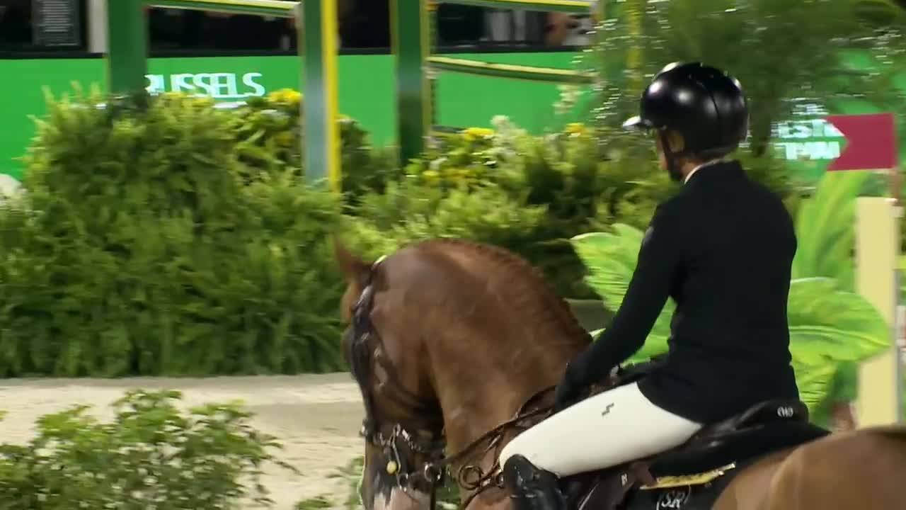 Erynn Ballard avec De Flor 111 Z Santa Rosa - CSI 5* Wellington 2026 - Manche 1