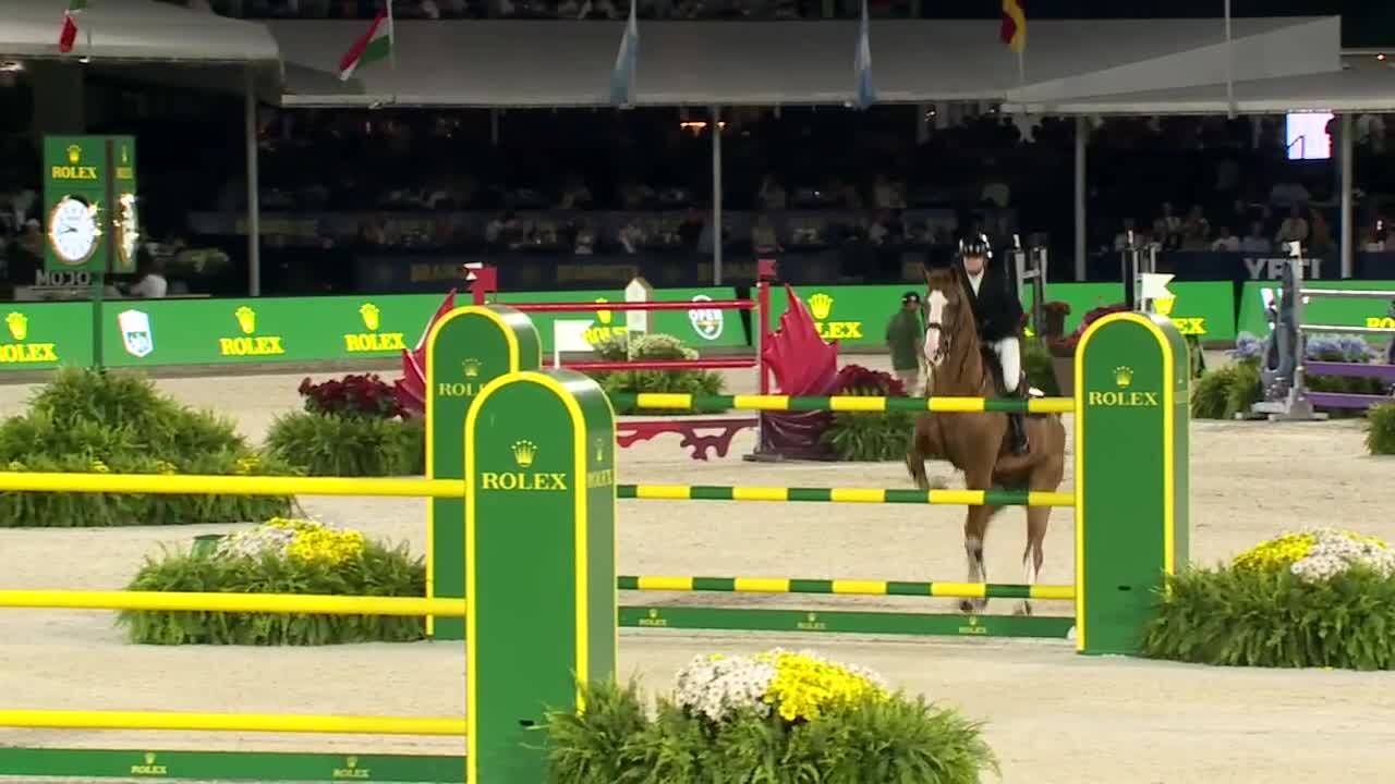 Julien Anquetin avec Blood Diamond du Pont - CSI 5* Wellington 2026 - Manche 1