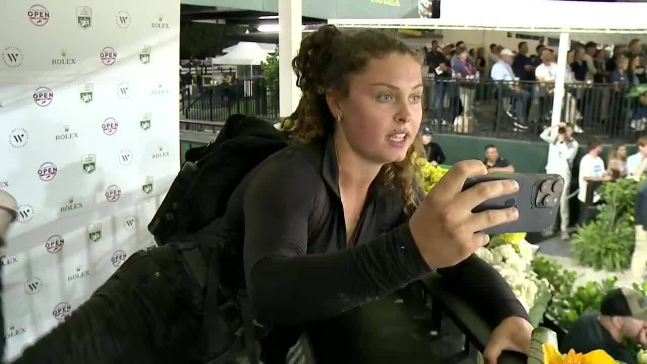 Shane Sweetnam with James Kann Cruz - CSI 5* Wellington 2026 - Round 1