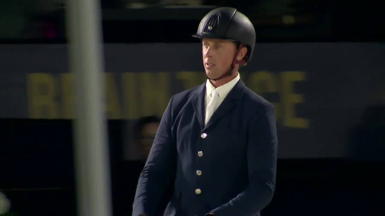 Ben Maher with Enjeu de Grisien - CSI 5* Wellington 2026 - Jump-Off