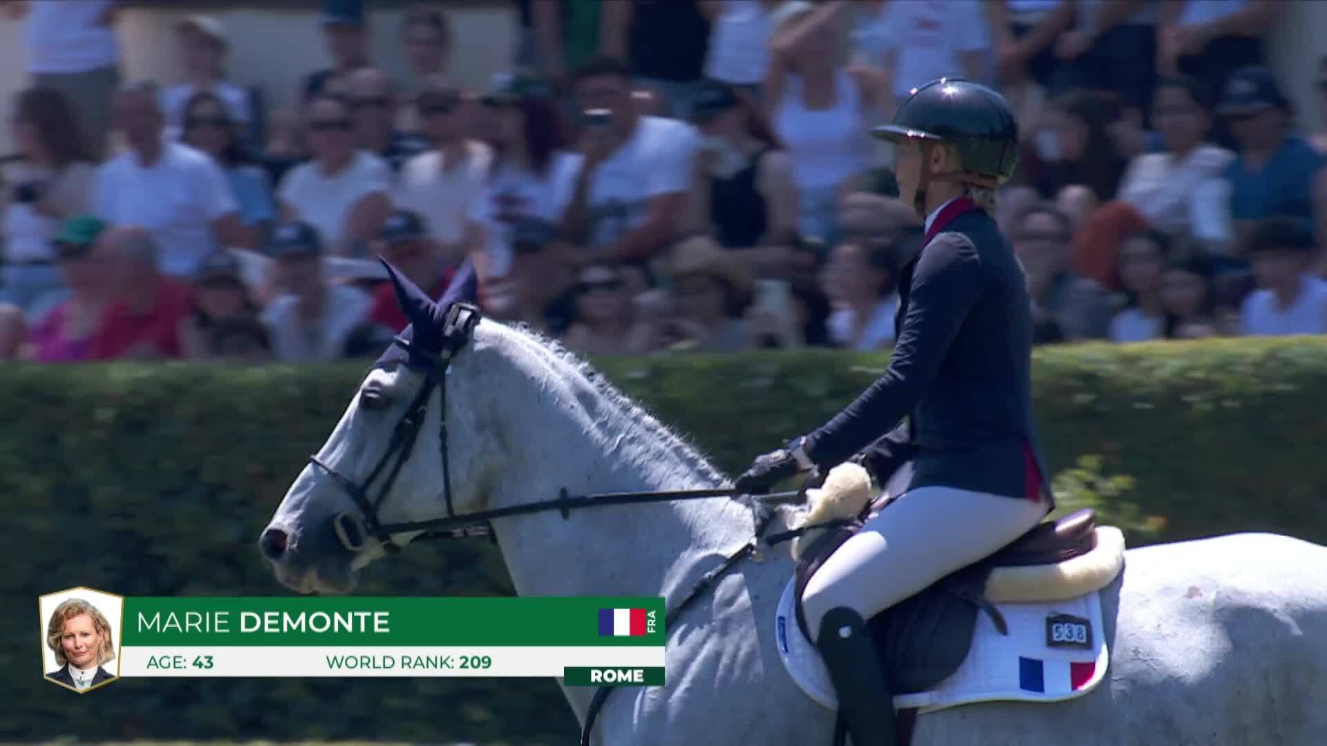 Marie Demonte with Forban de Beliard - CSIO 5* Rome 2026 - Round 1