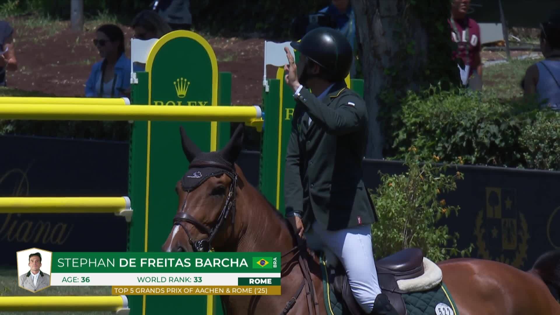 Stephan De Freitas Barcha with Chevaux Primavera Imperio Egipcio - CSIO 5* Rome 2026 - Round 1