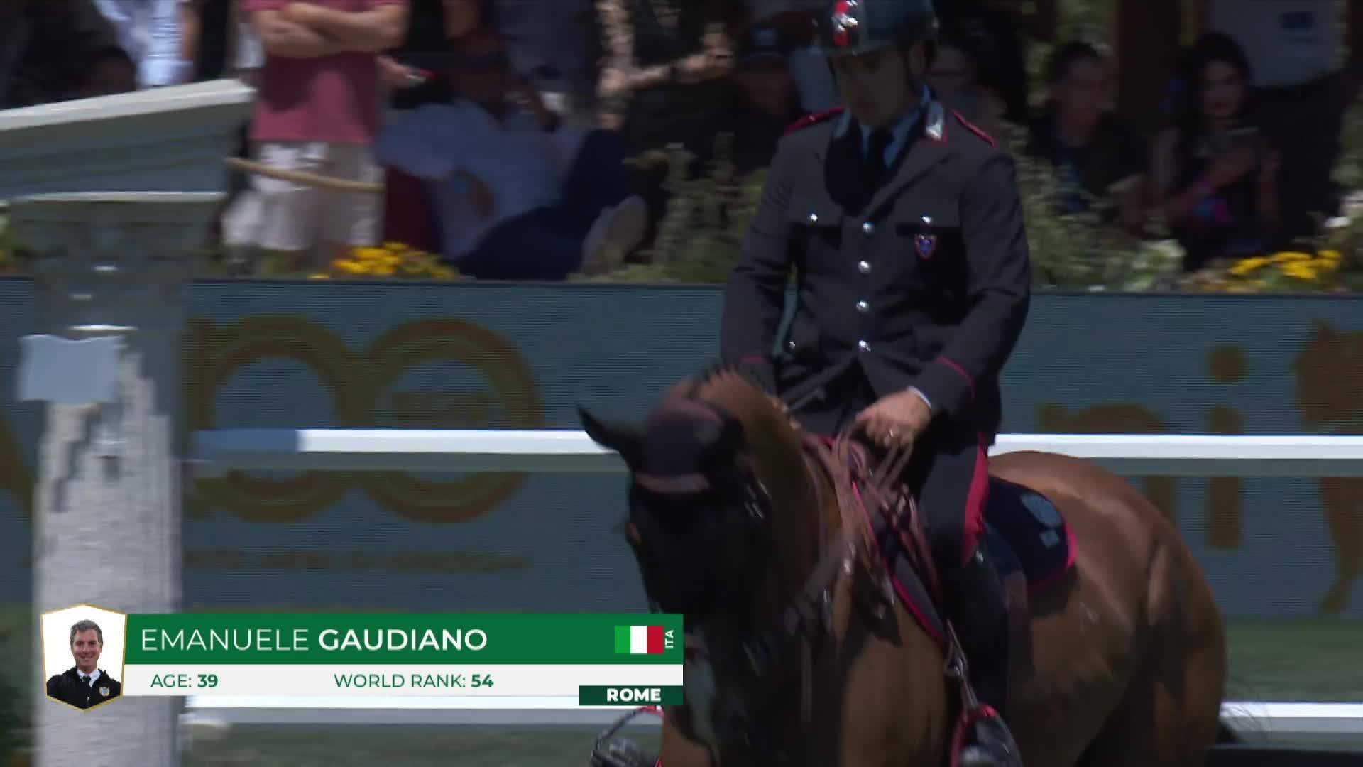 Emanuele Gaudiano avec Chabrello Ps - CSIO 5* Rome 2026 - Manche 1
