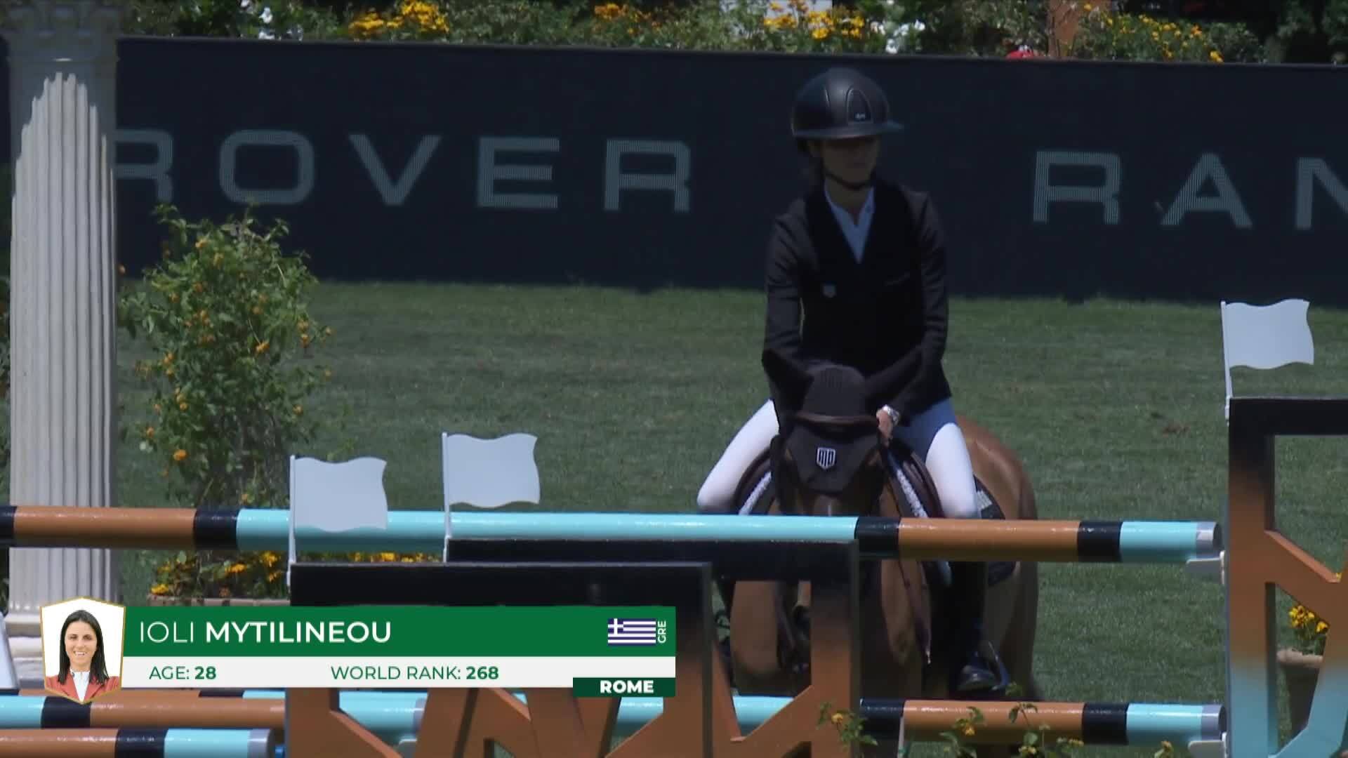 Ioli Mytilineou with La Perla Vd Heffinck - CSIO 5* Rome 2026 - Round 1