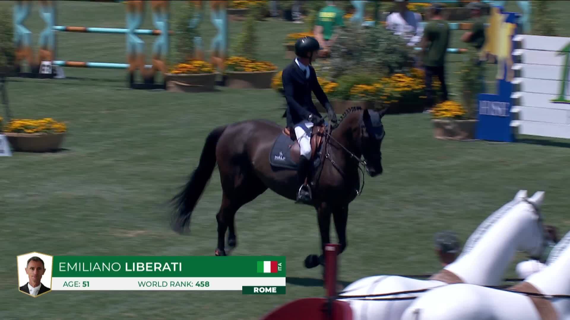 Emiliano Liberati with Aruba Island - CSIO 5* Rome 2026 - Round 1