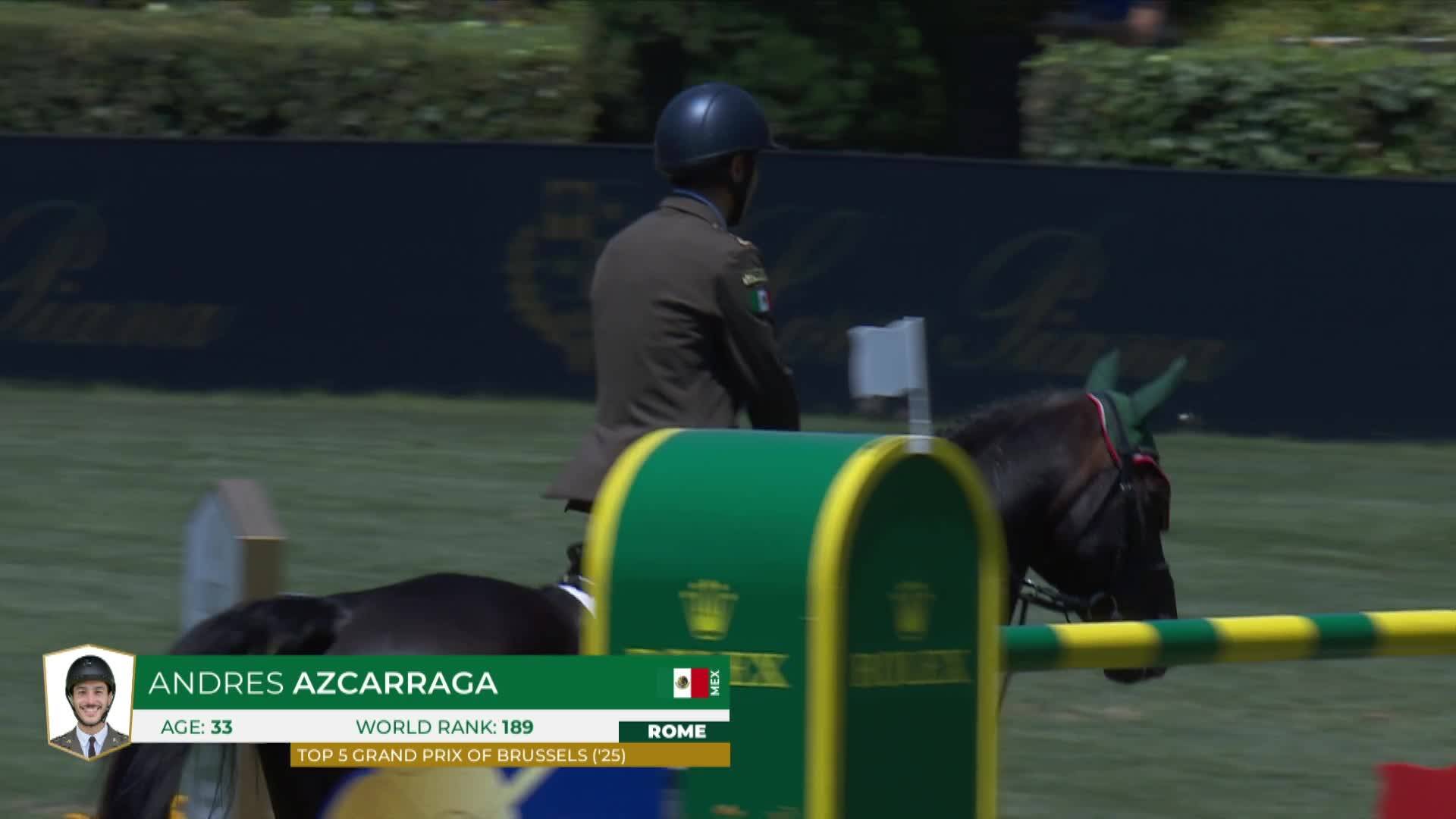 Andres Azcarraga avec Contendros 2 - CSIO 5* Rome 2026 - Manche 1