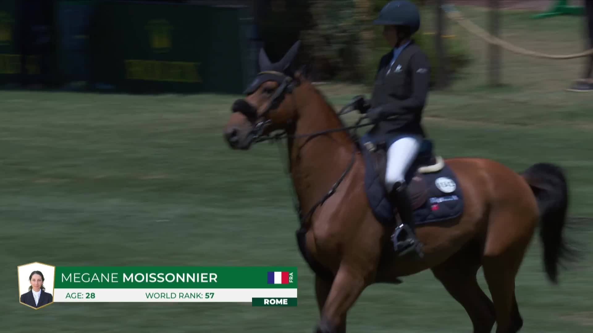 Megane Moissonnier avec Crooner Tame - CSIO 5* Rome 2026 - Manche 1