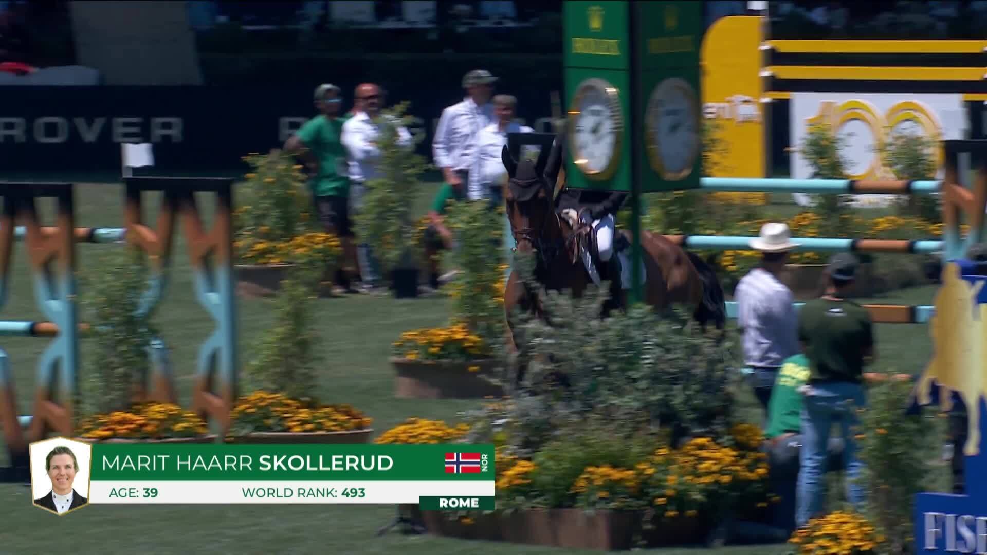 Marit Haarr Skollerud with Nelson Van 'T Roosakker - CSIO 5* Rome 2026 - Round 1