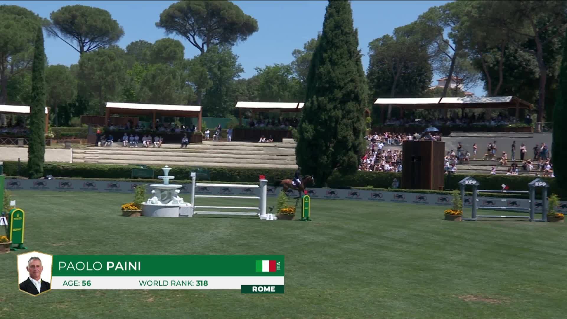 Paolo Paini with Casal Dorato - CSIO 5* Rome 2026 - Round 1