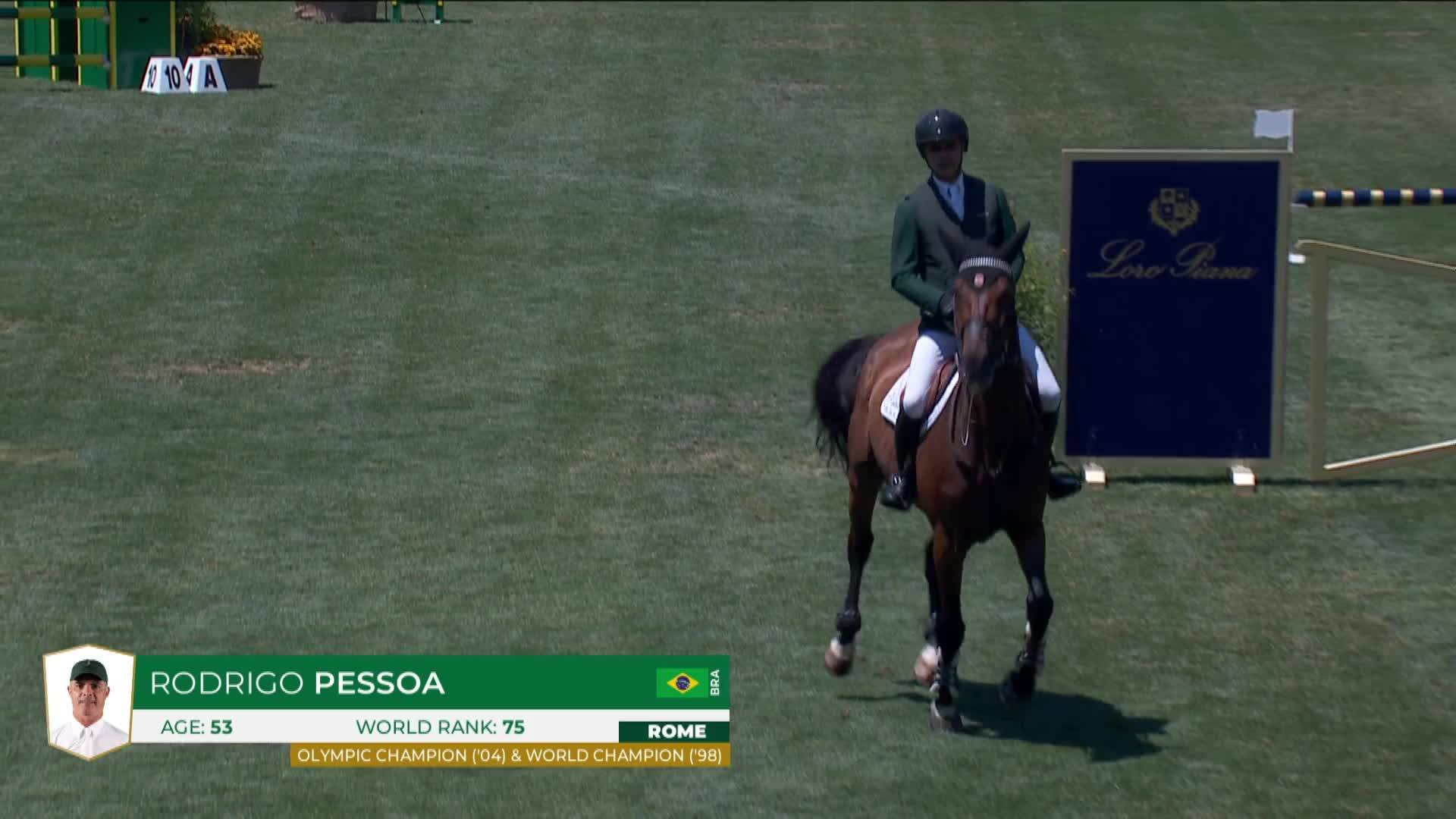 Rodrigo Pessoa with Prins Van 'T Eigenlo - CSIO 5* Rome 2026 - Round 1