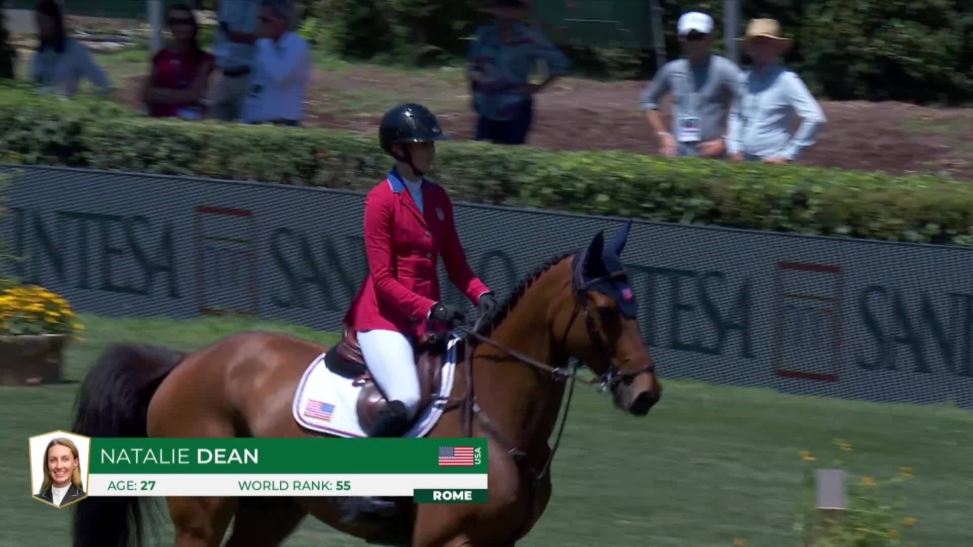 Natalie Dean with Mr Boombastic - CSIO 5* Rome 2026 - Round 1