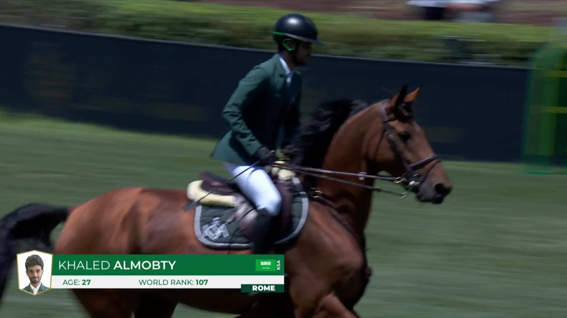 Khaled Almobty avec Diana du Plevau Z - CSIO 5* Rome 2026 - Manche 1