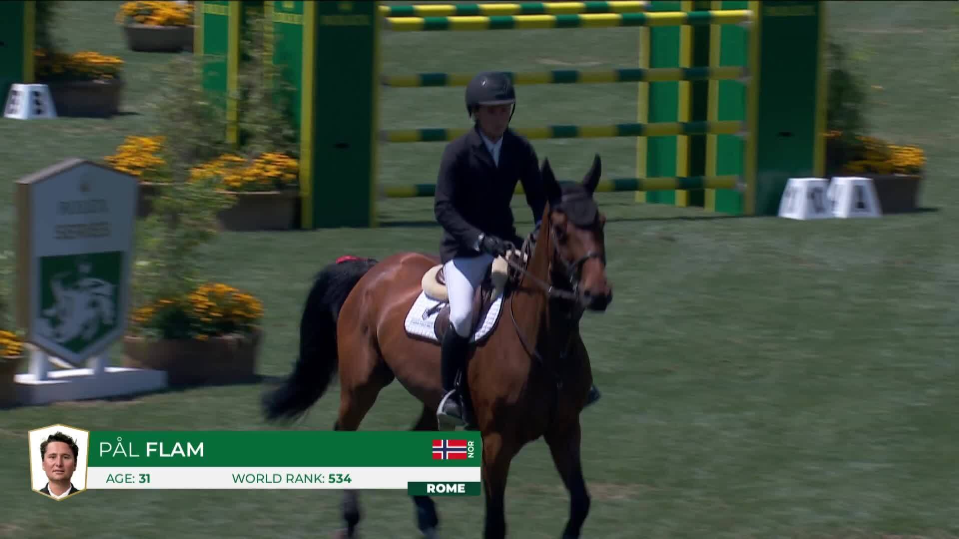 Pål Flam with Evoila Kvg Z - CSIO 5* Rome 2026 - Round 1