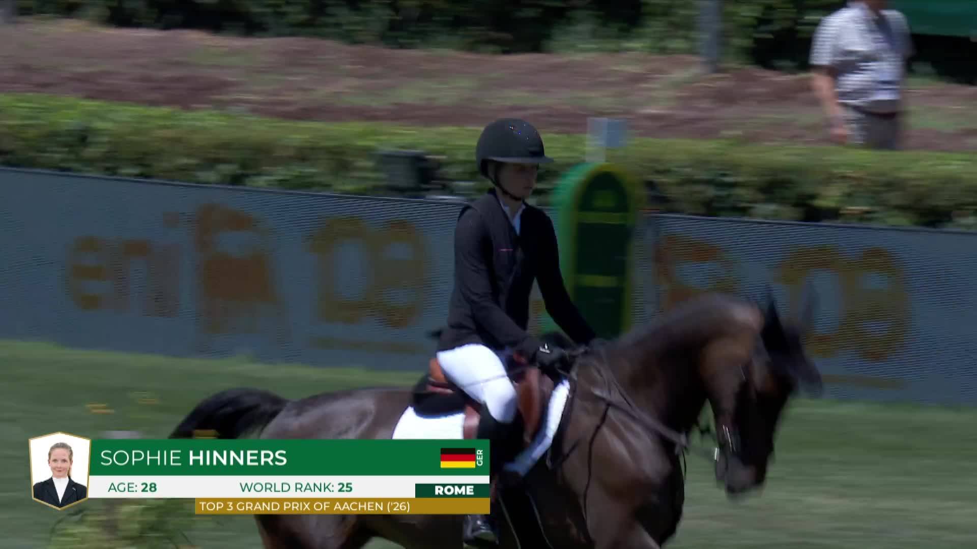 Sophie Hinners with Iron Dames Combella - CSIO 5* Rome 2026 - Round 1