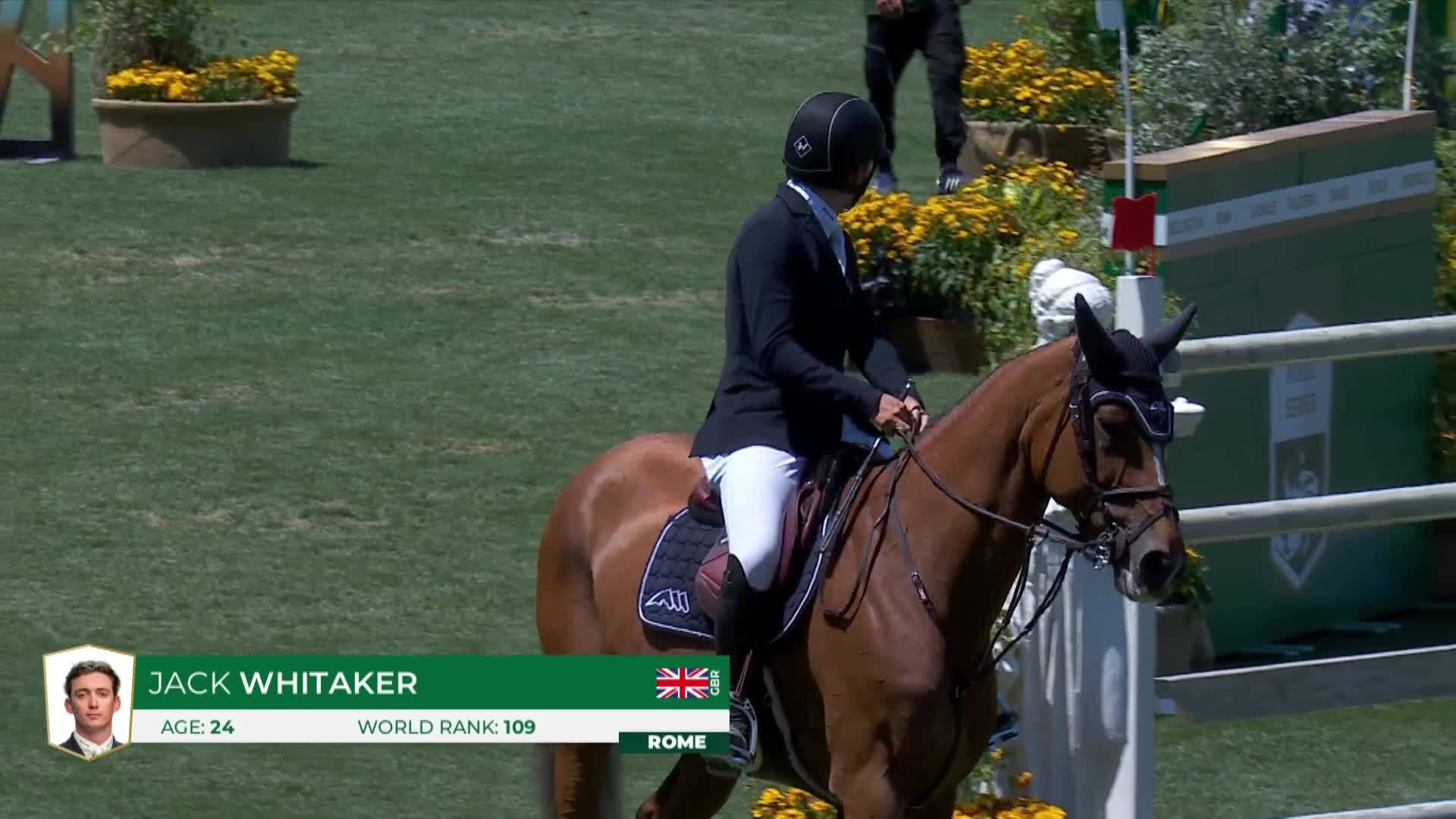 Jack Whitaker with Izara des Dames - CSIO 5* Rome 2026 - Round 1