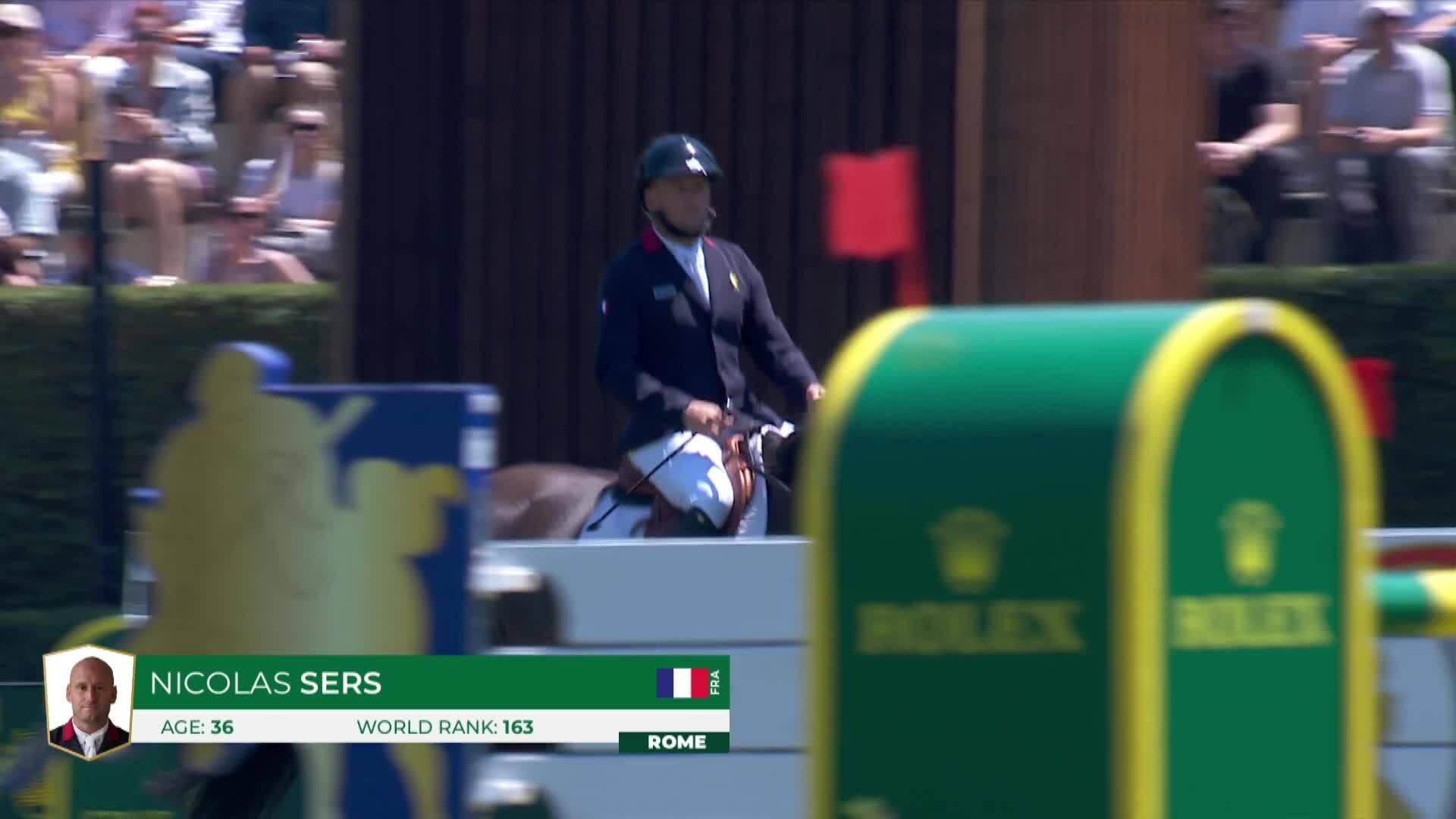 Nicolas Sers with Eleven de Riverland - CSIO 5* Rome 2026 - Round 1